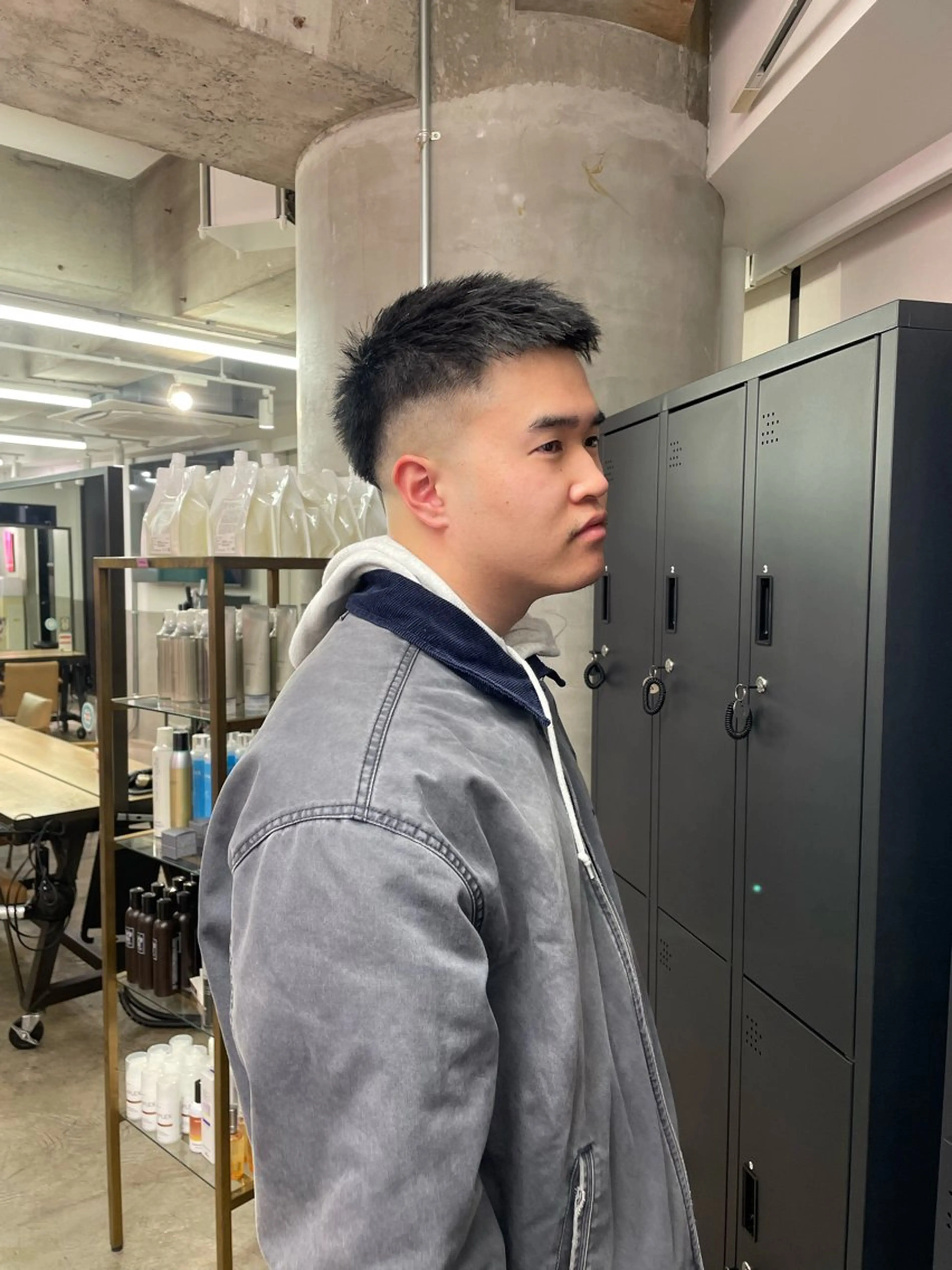 メンズ メンズベリーショート OjOmano ケンタのヘアスタイル