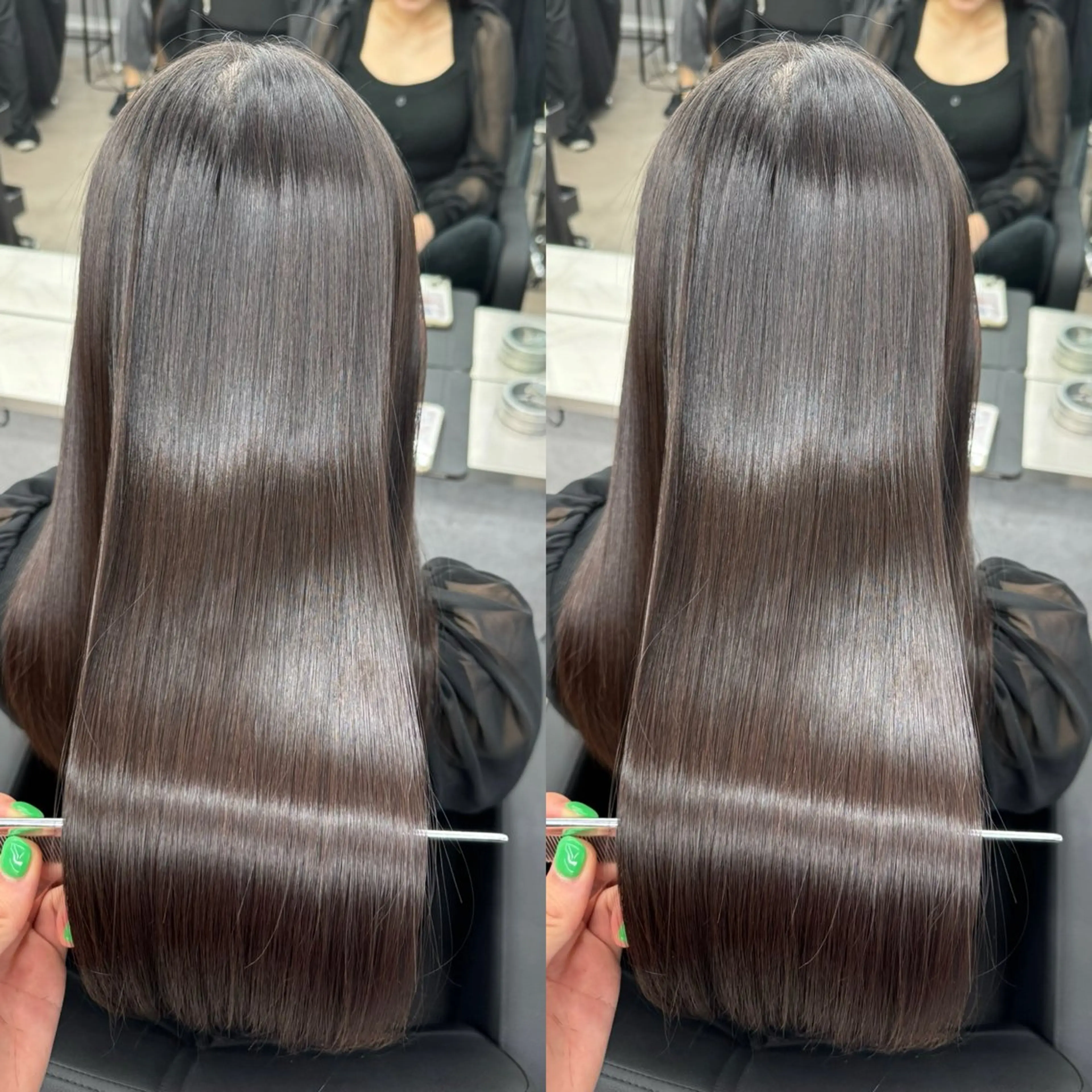 ロング カラー 髪質改善 縮毛矯正 トリートメント ヘアカラー トリートメント ヘッドスパ 🌈代表 🌈macotoのヘアスタイル