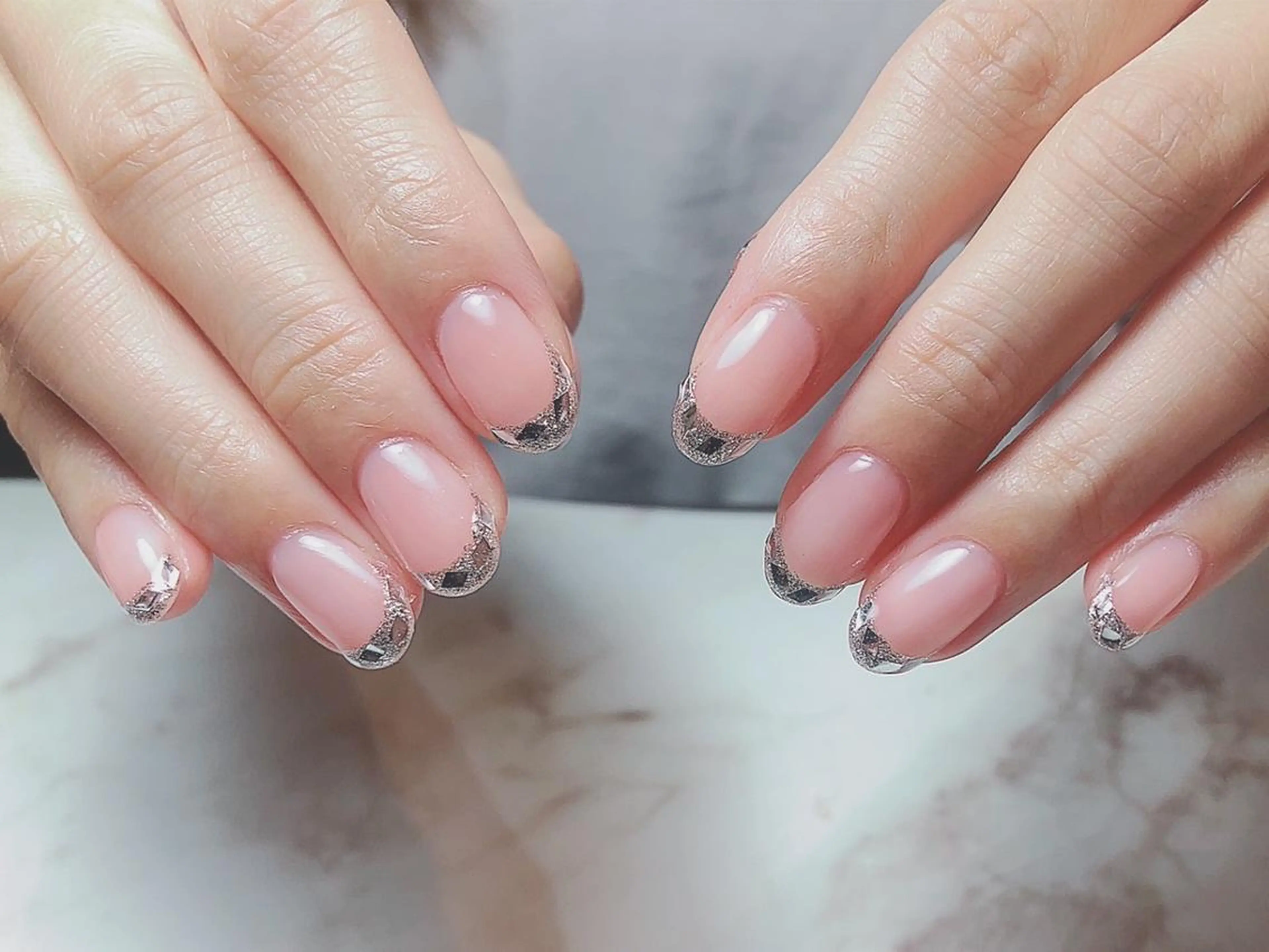 ネイル アートネイル ジェルネイル ニュアンスネイル パラジェル Nailist Honamiのネイルデザイン