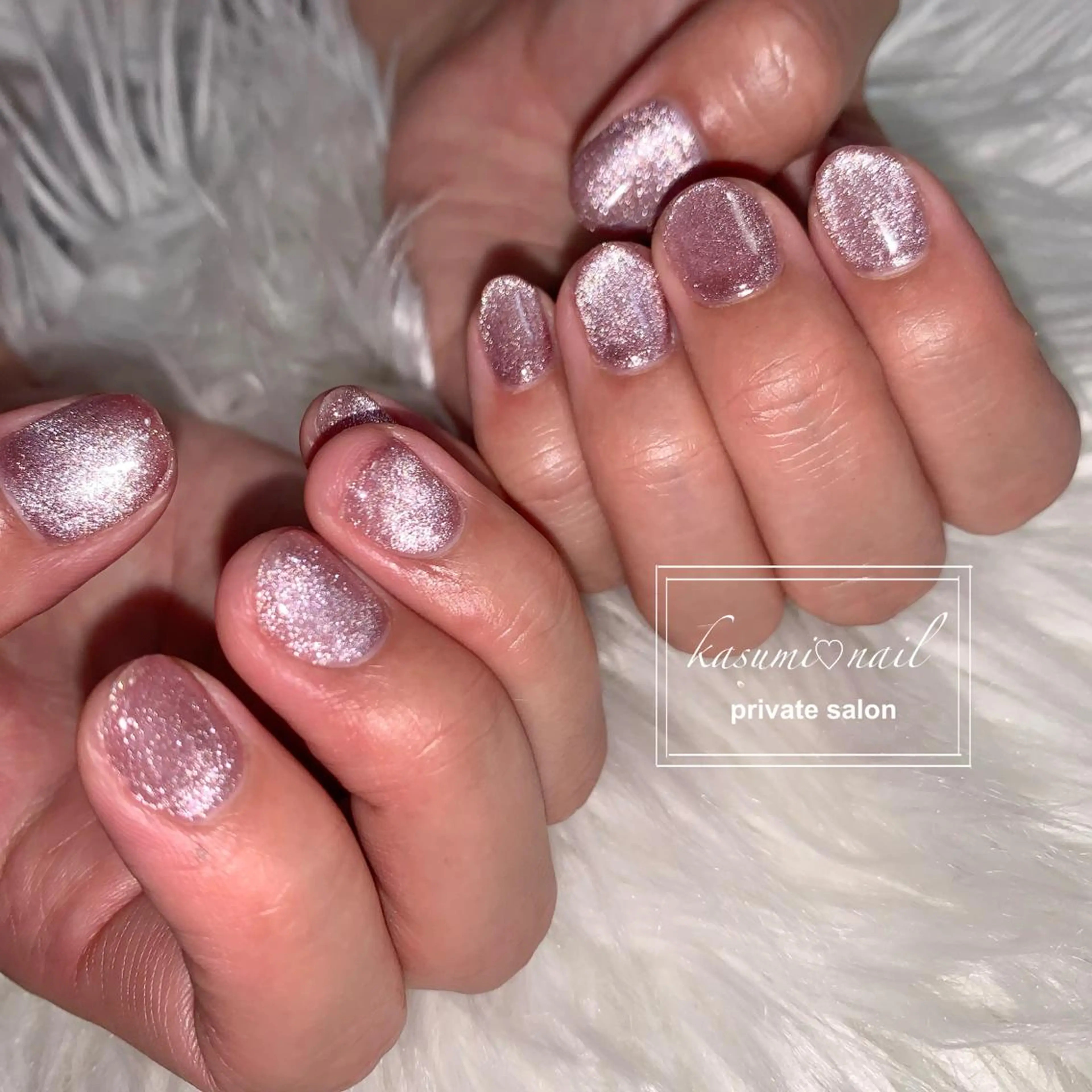 ネイル アートネイル フットネイル フレンチネイル ロングネイル マグネットネイル KASUMI♡ Nailのネイルデザイン