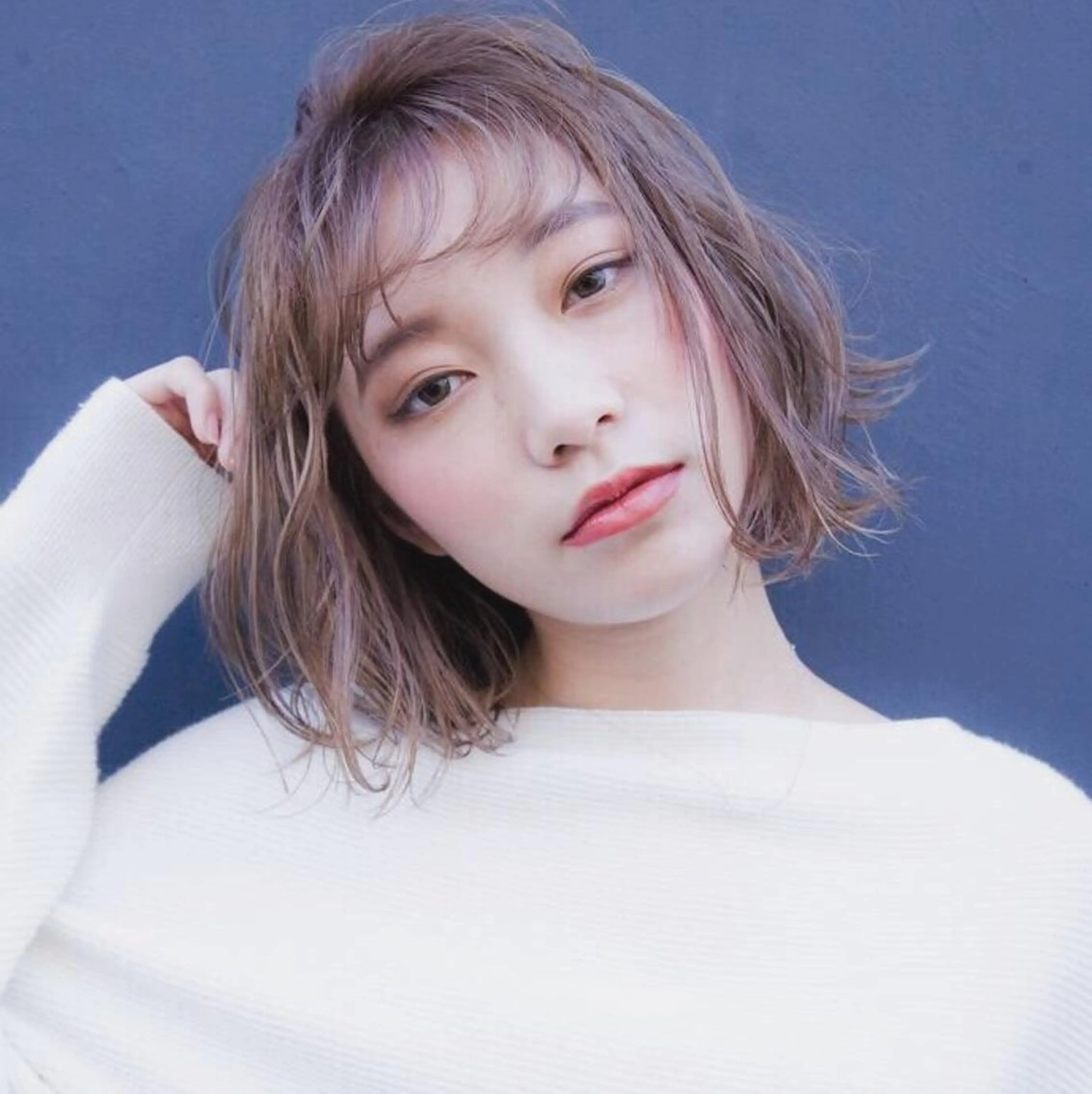 ミディアム カラー パーマ ヘアアレンジ お気に入り数2.3万 🏆SHO🏆のヘアスタイル