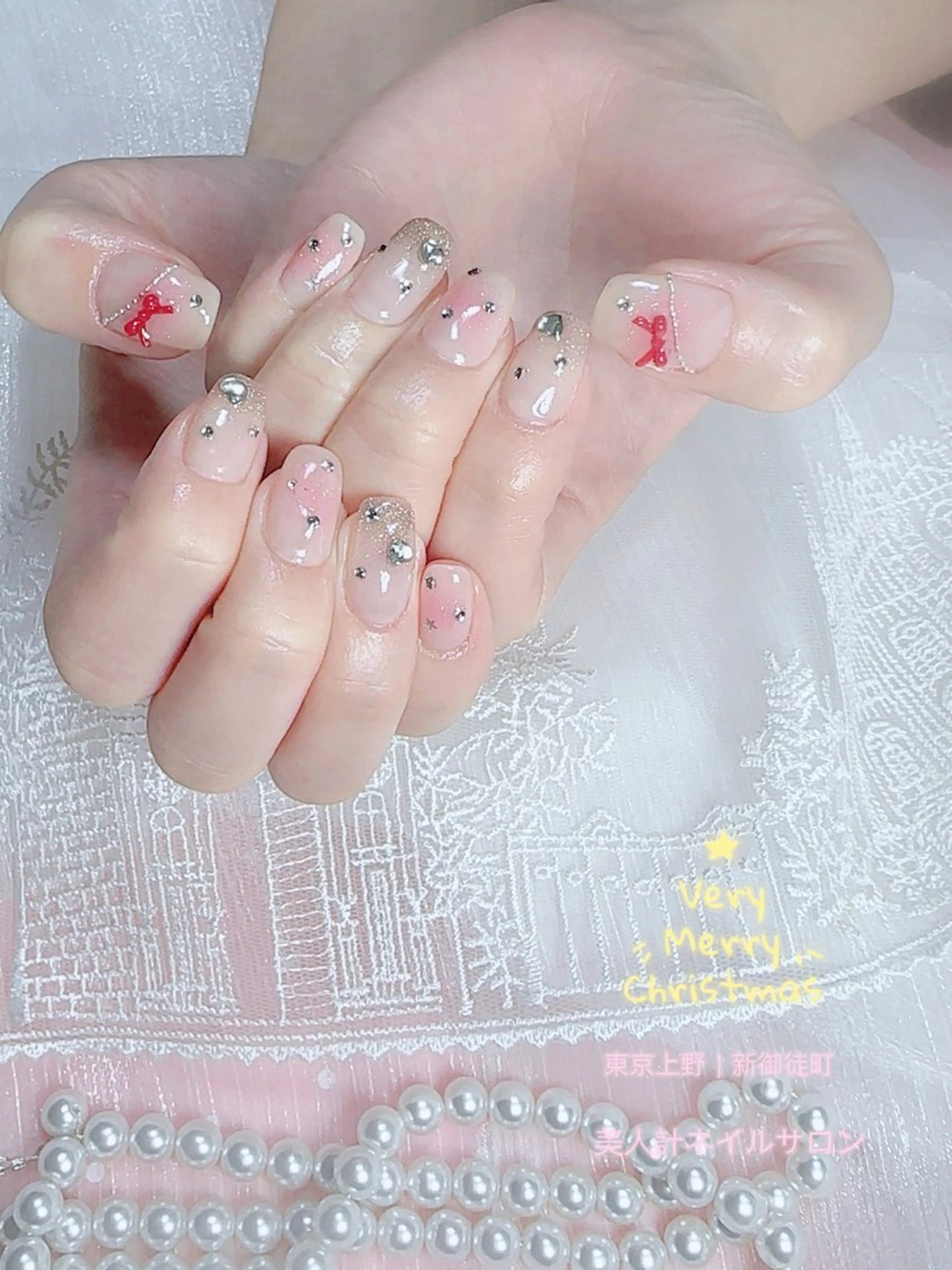 ネイル 持ち込み ハンドネイル 美人計ネイルサロン所属・中山 美月のネイルデザイン