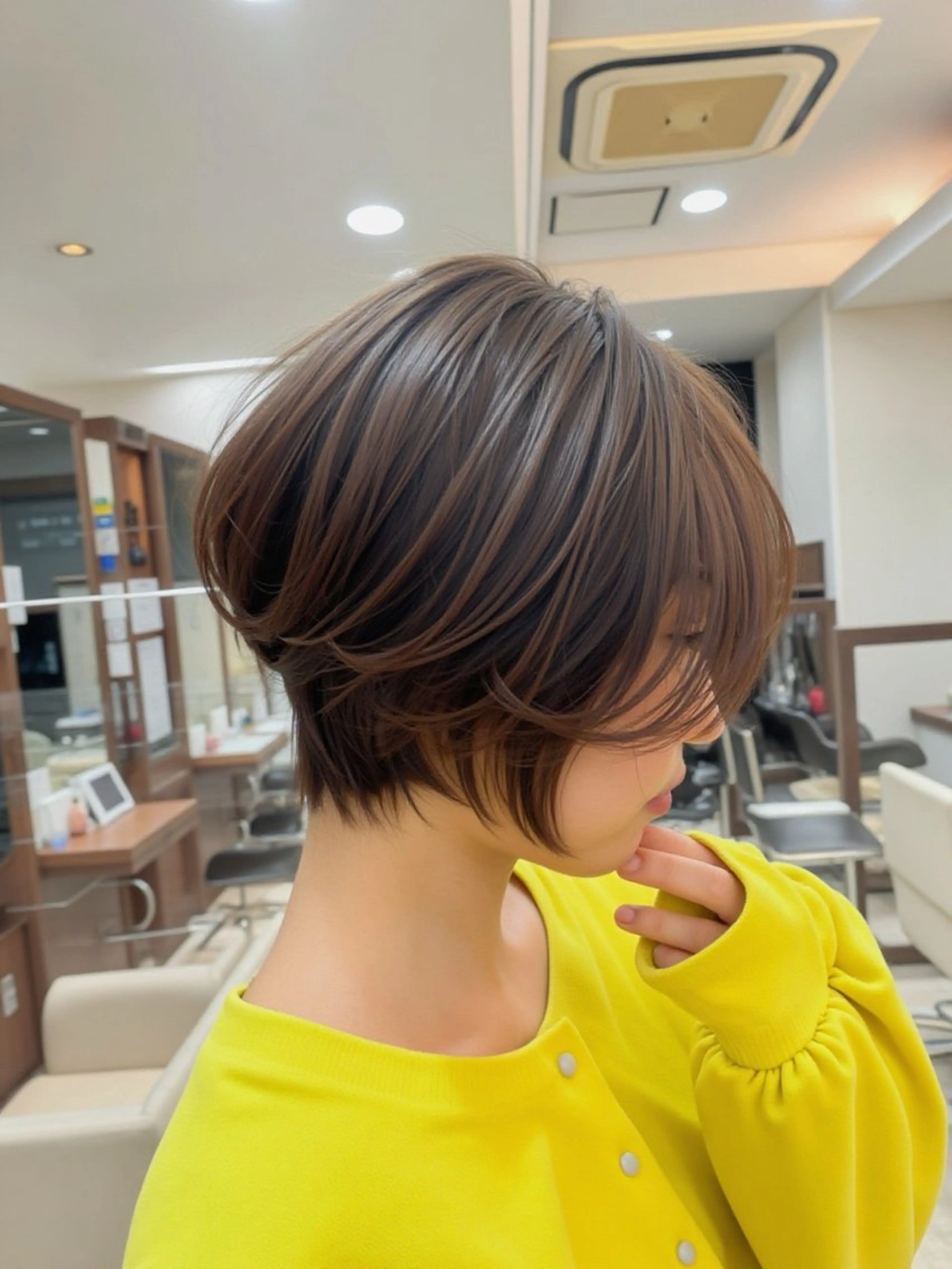 ショート カット ヘアカラー トリートメント ✨髪質改善・縮毛矯正 専門美容室マーベルのヘアスタイル
