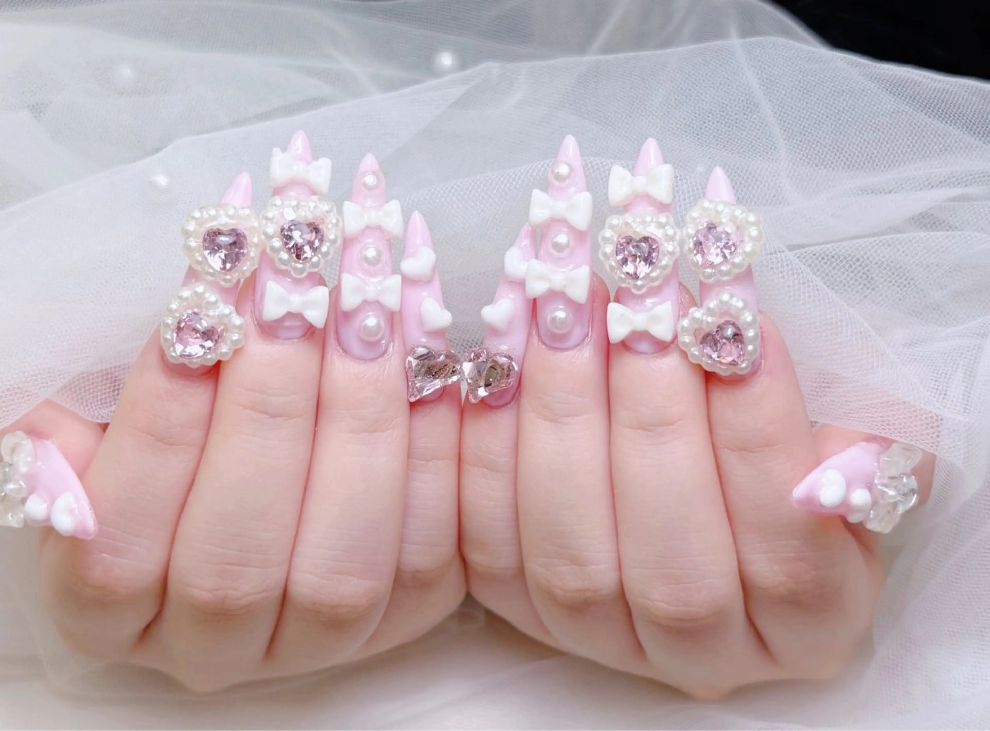 ネイル ハンドネイル ╹◡╹MimoEye lash🌻Nailのマツエク・マツパデザイン