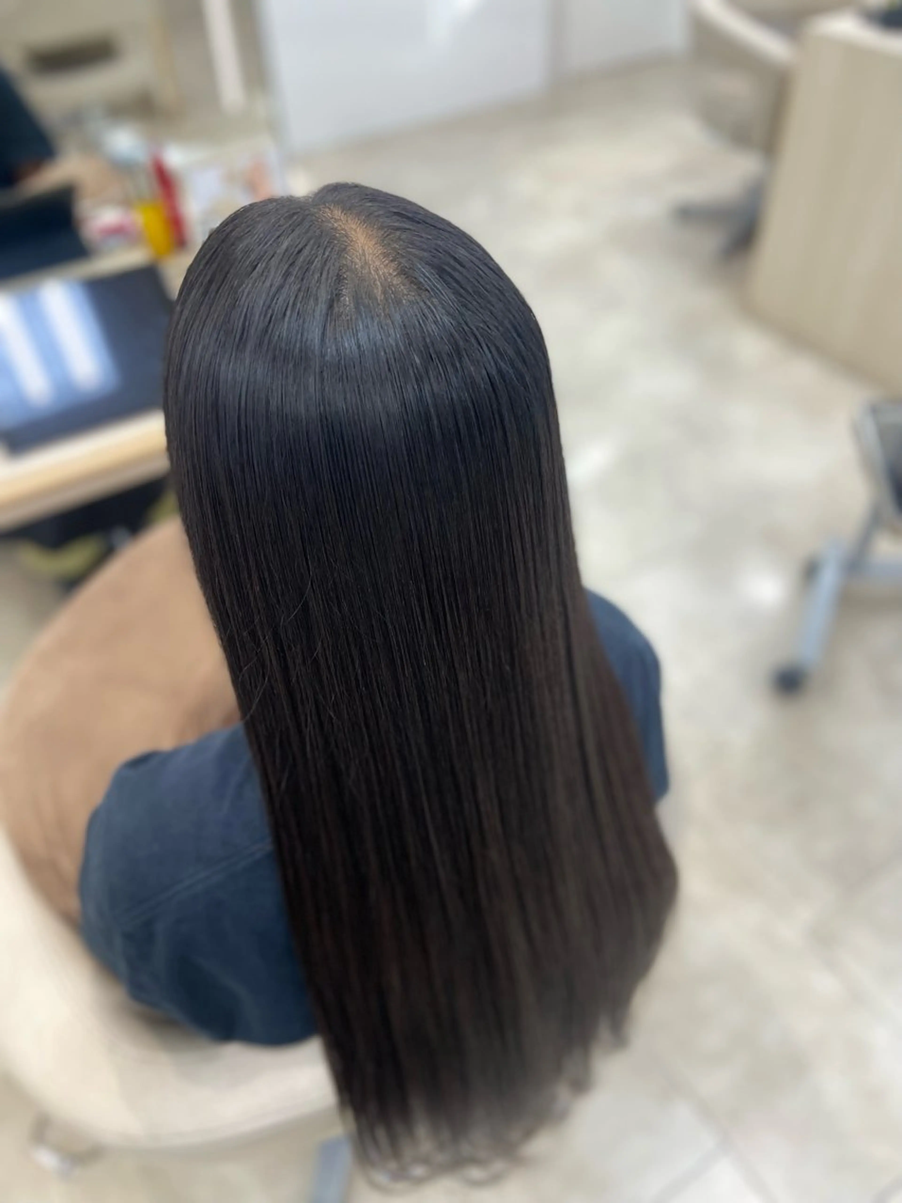 ロング パーマ 縮毛矯正 デザイン‎＆メイク ‎🖤平塚/Aikaのその他イメージ