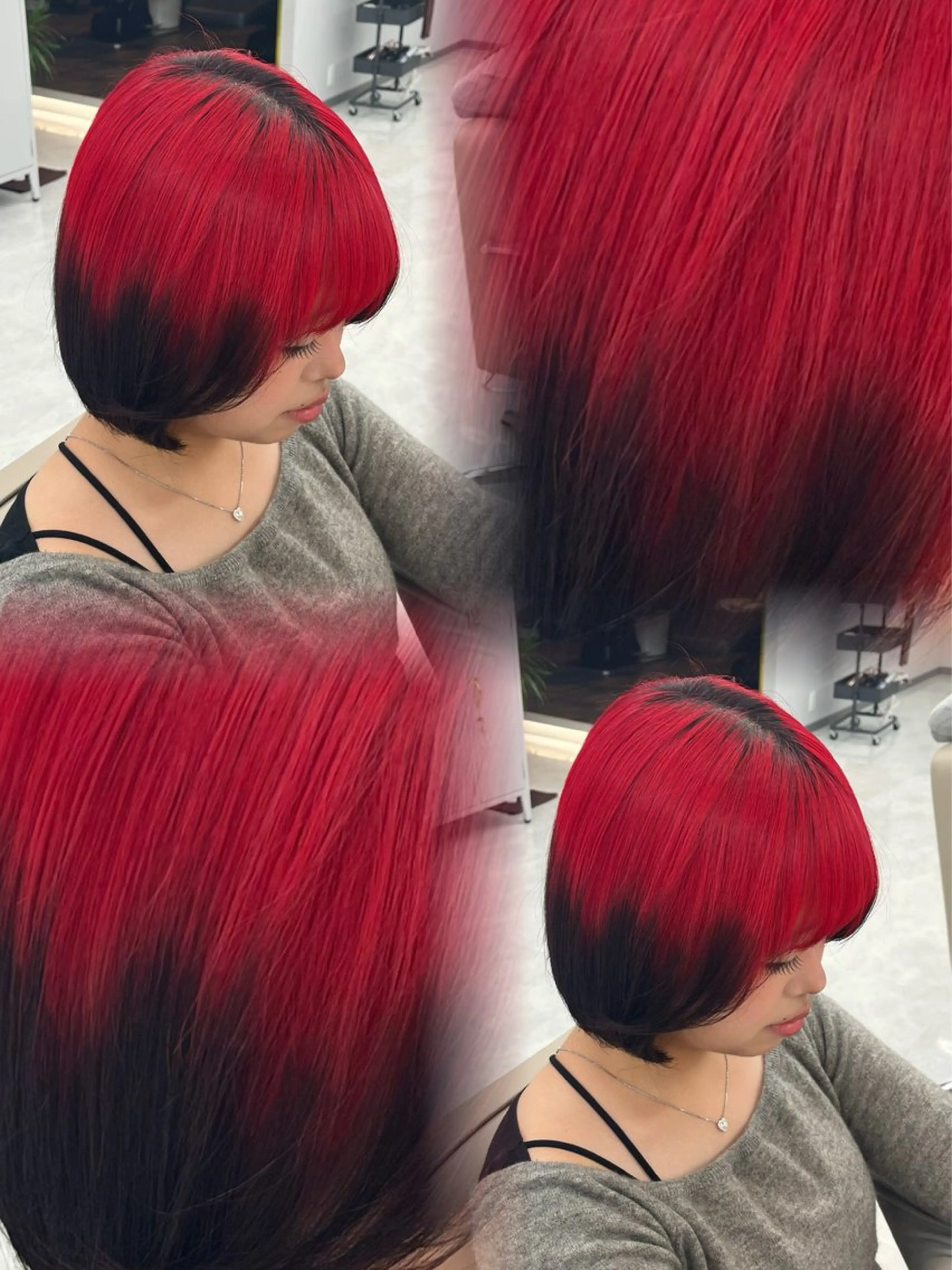 ミディアム モテ髪･愛されカラー ×薄井舞🥀のヘアスタイル