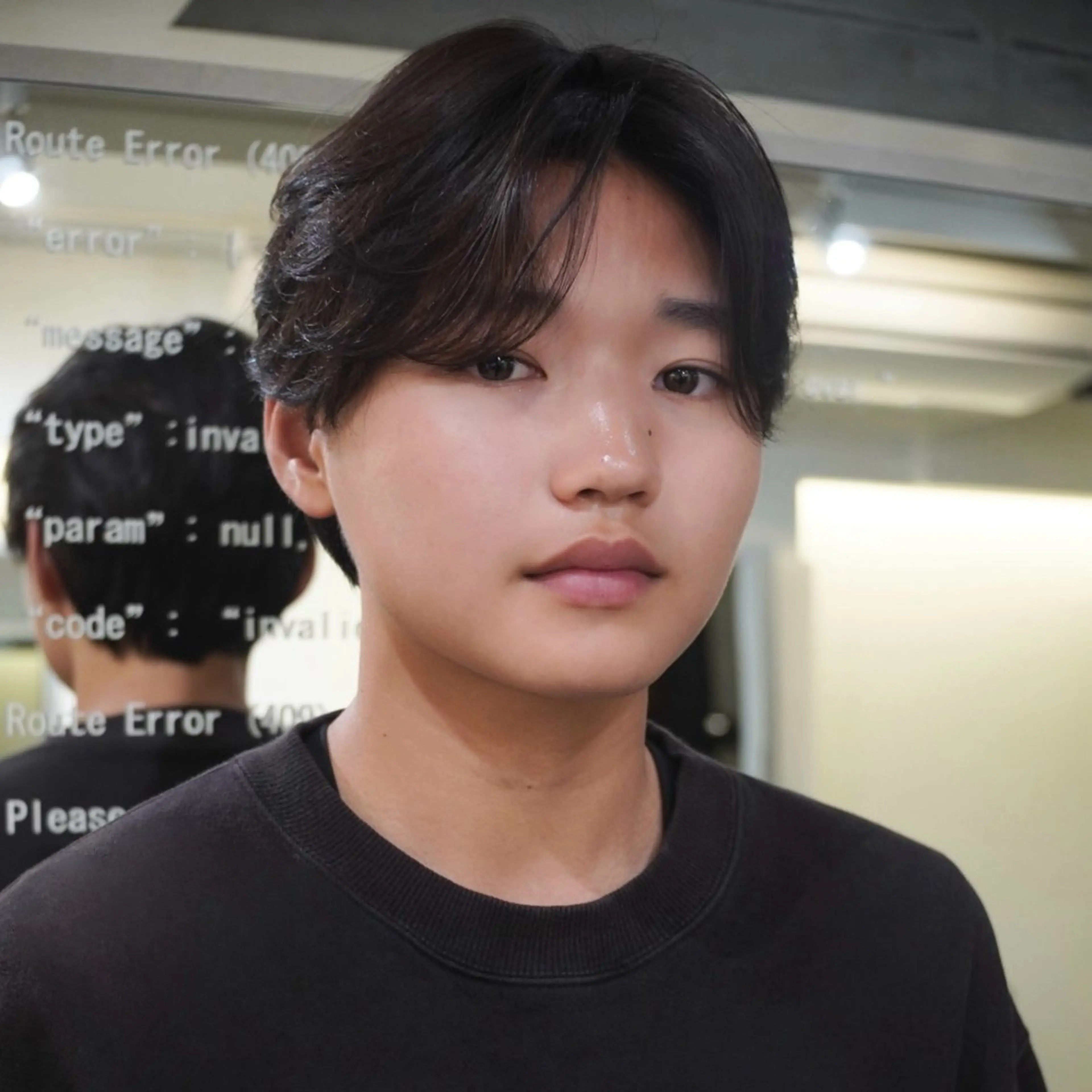 メンズ カット パーマ RIKU⚡️毛流れ ヘア×眉ワックスのヘアスタイル