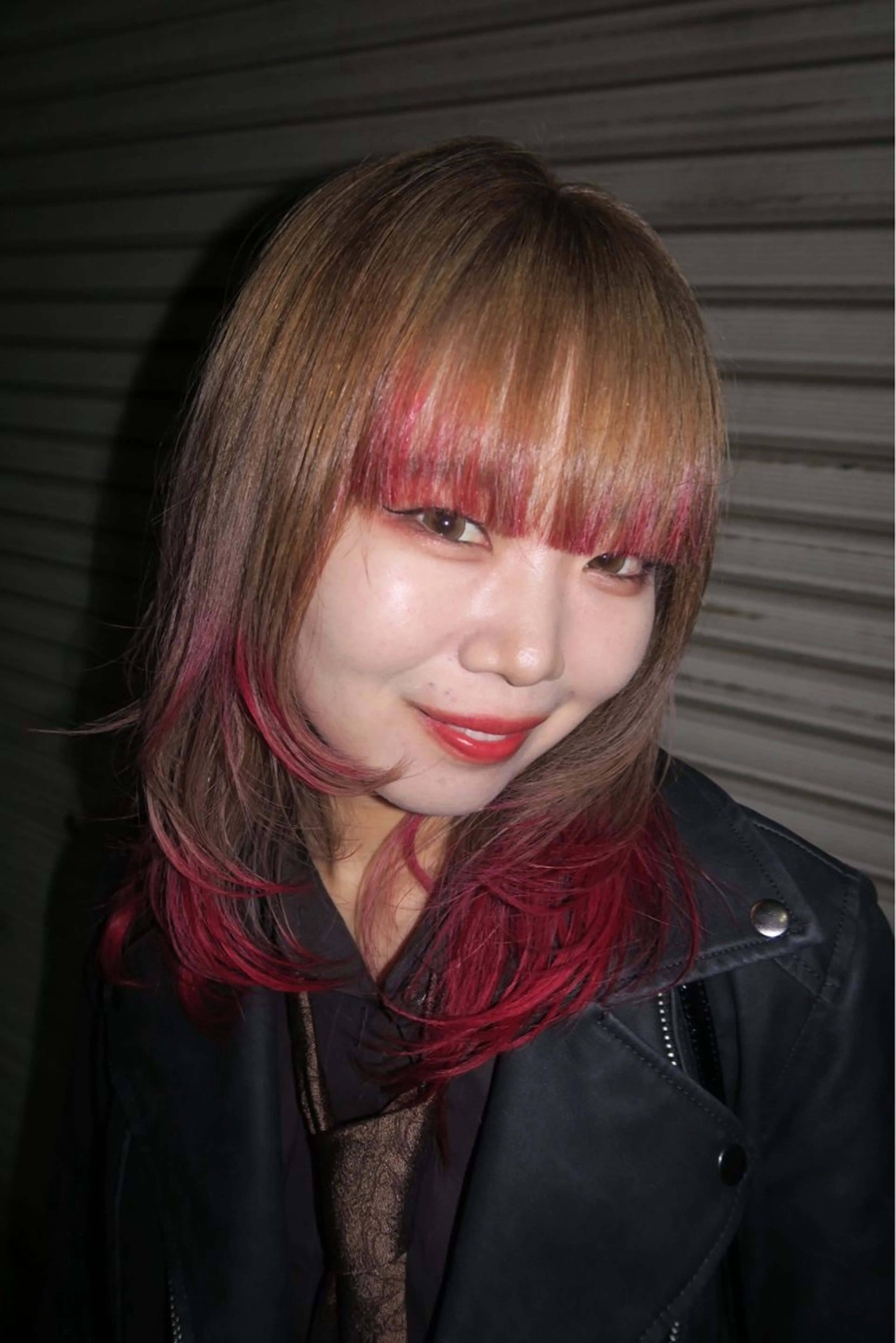 セミロング カラー Nakamura Manaのヘアスタイル