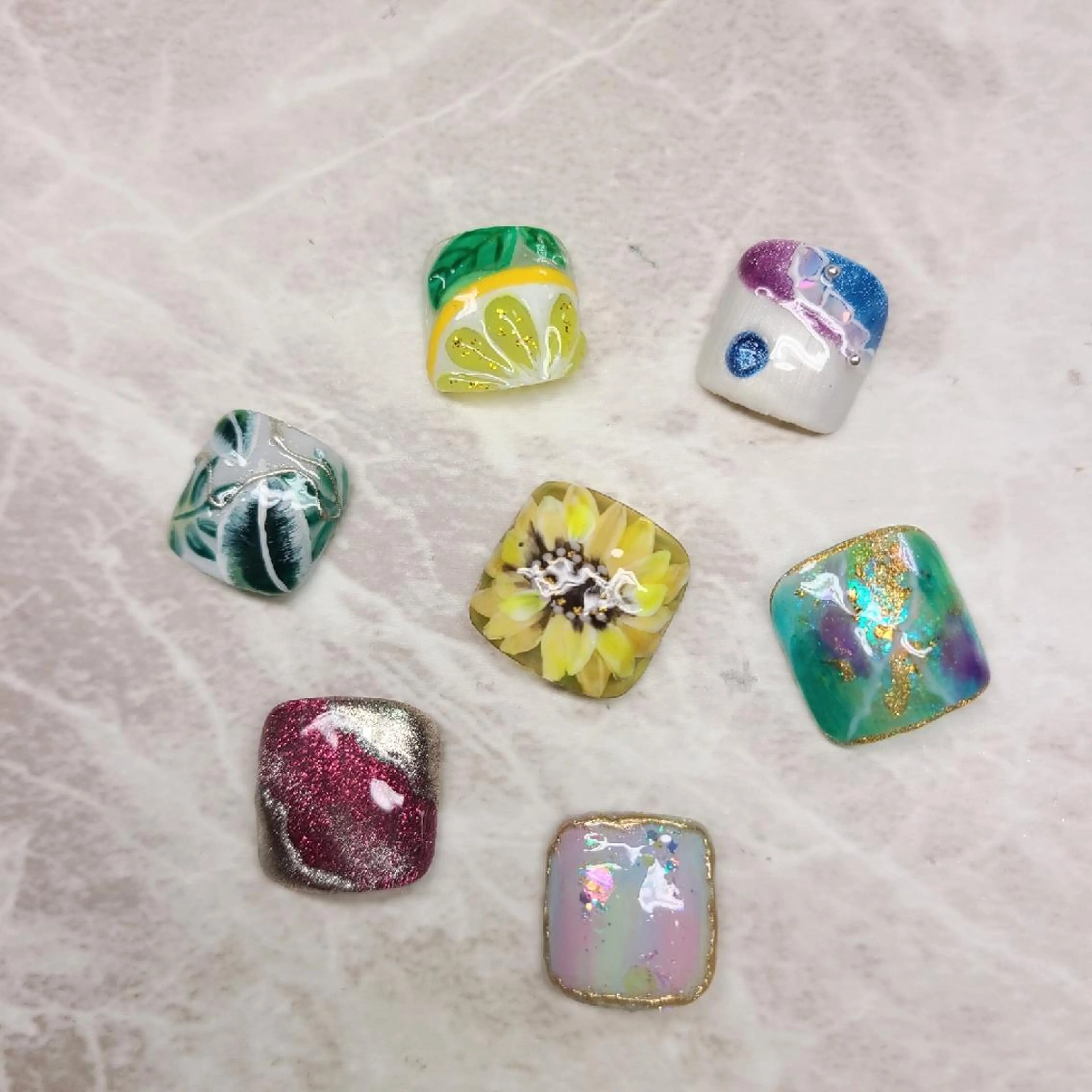 ネイル フットネイル Nail  Ai    のネイルデザイン