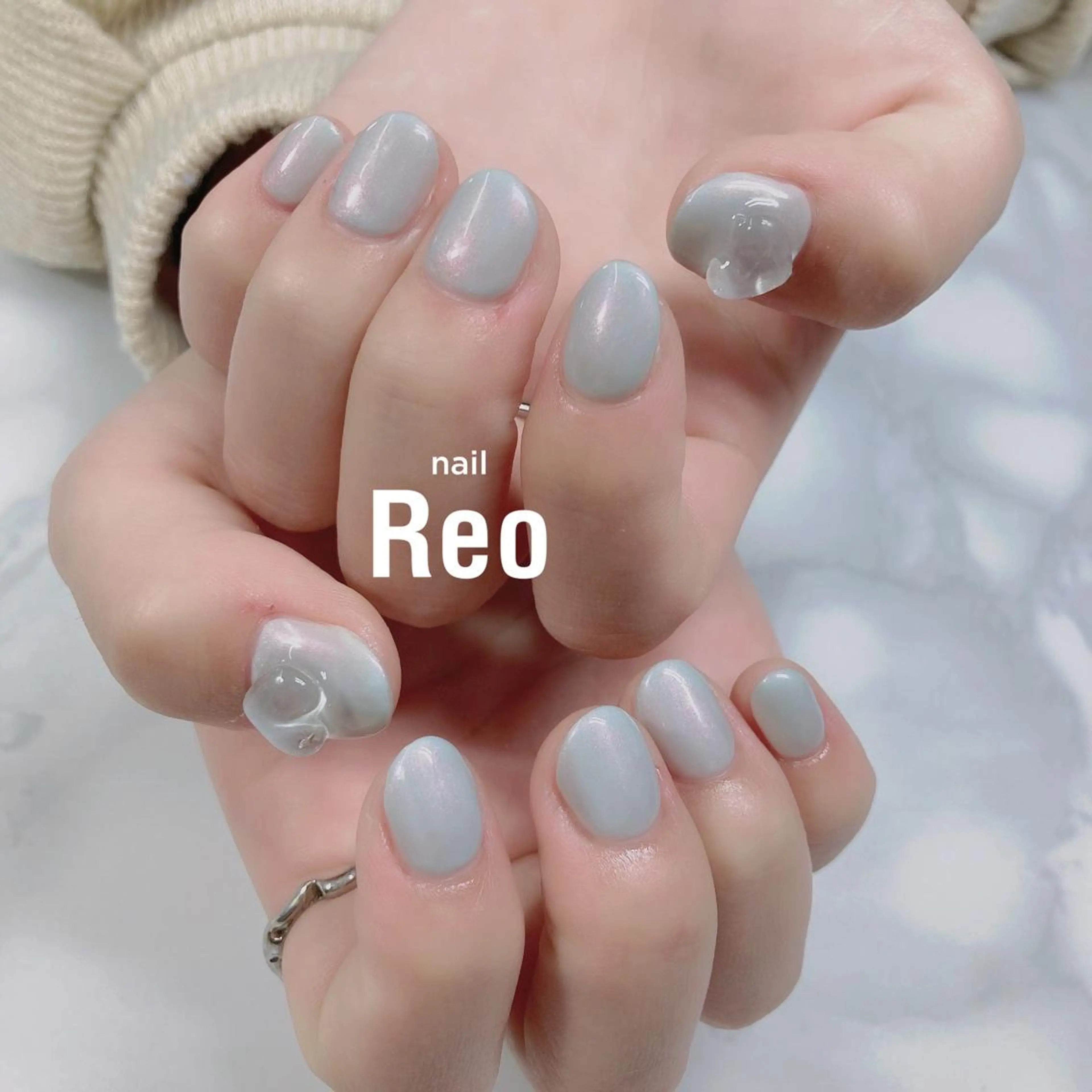 ミディアム ネイル Reonail 💕Kana💕のネイルデザイン