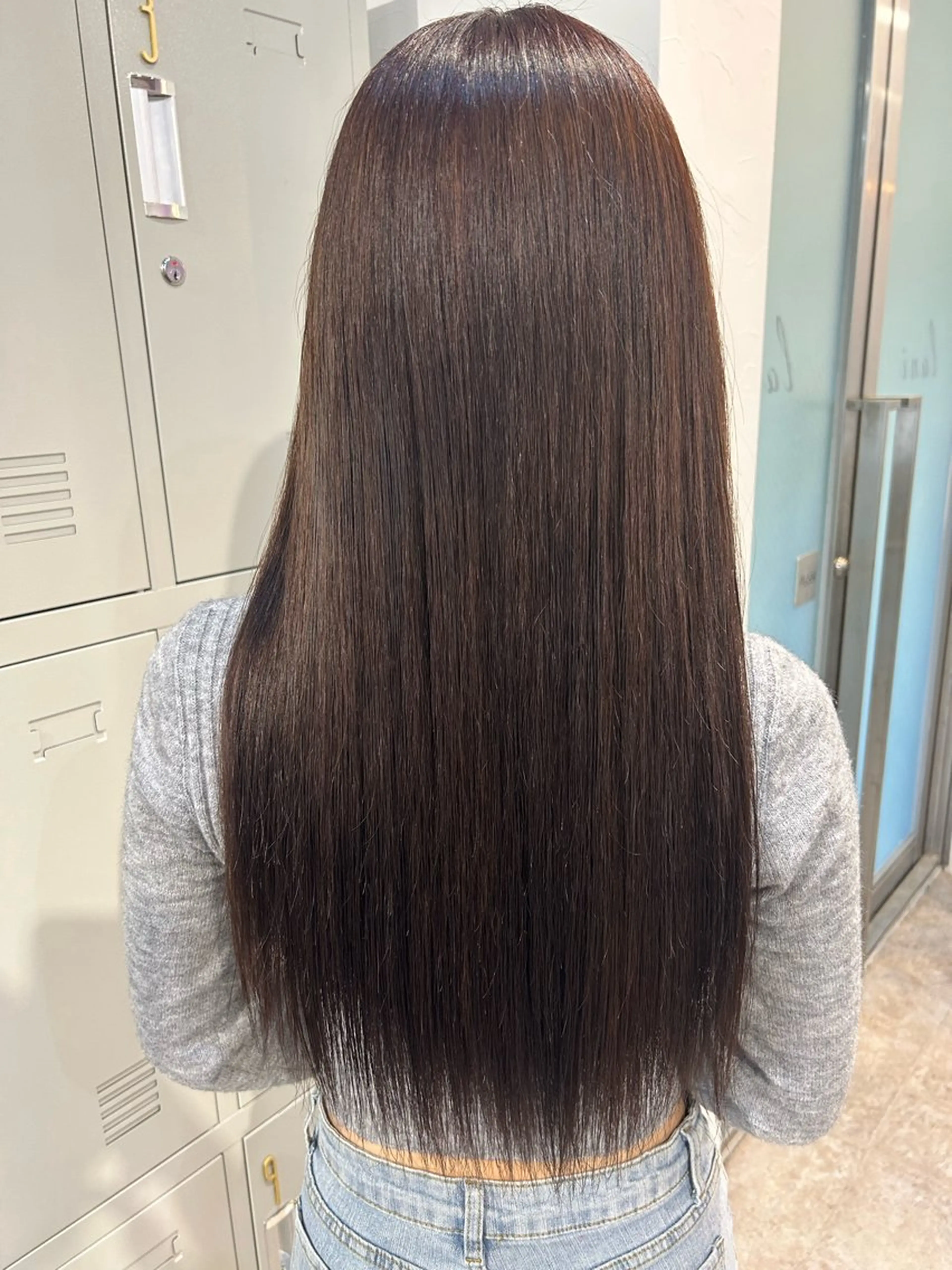 ロング 縮毛矯正 [lani ] konatsuのヘアスタイル