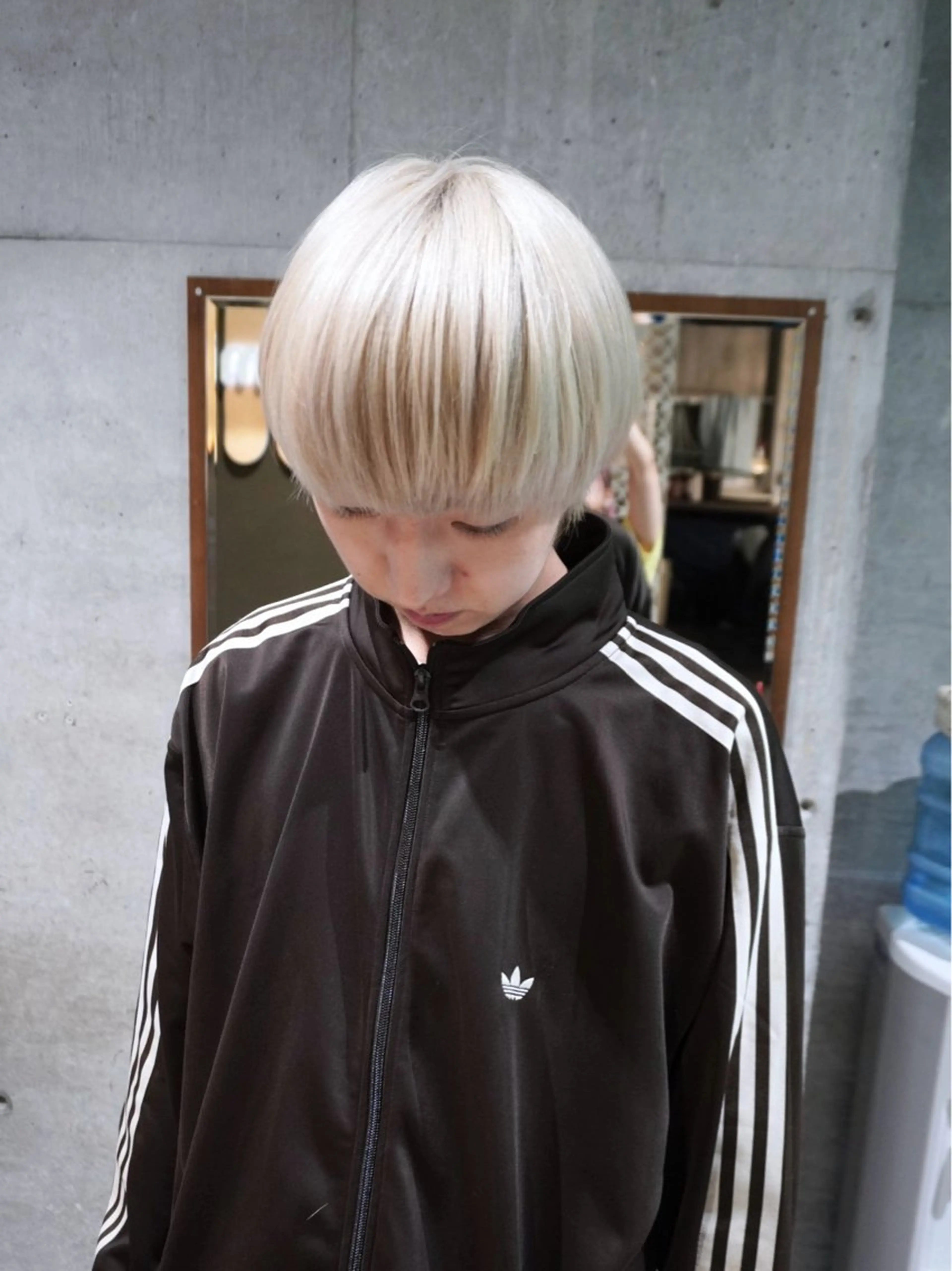 カラー メンズ 小林実愛/ ハイトーン/心斎橋/のヘアスタイル