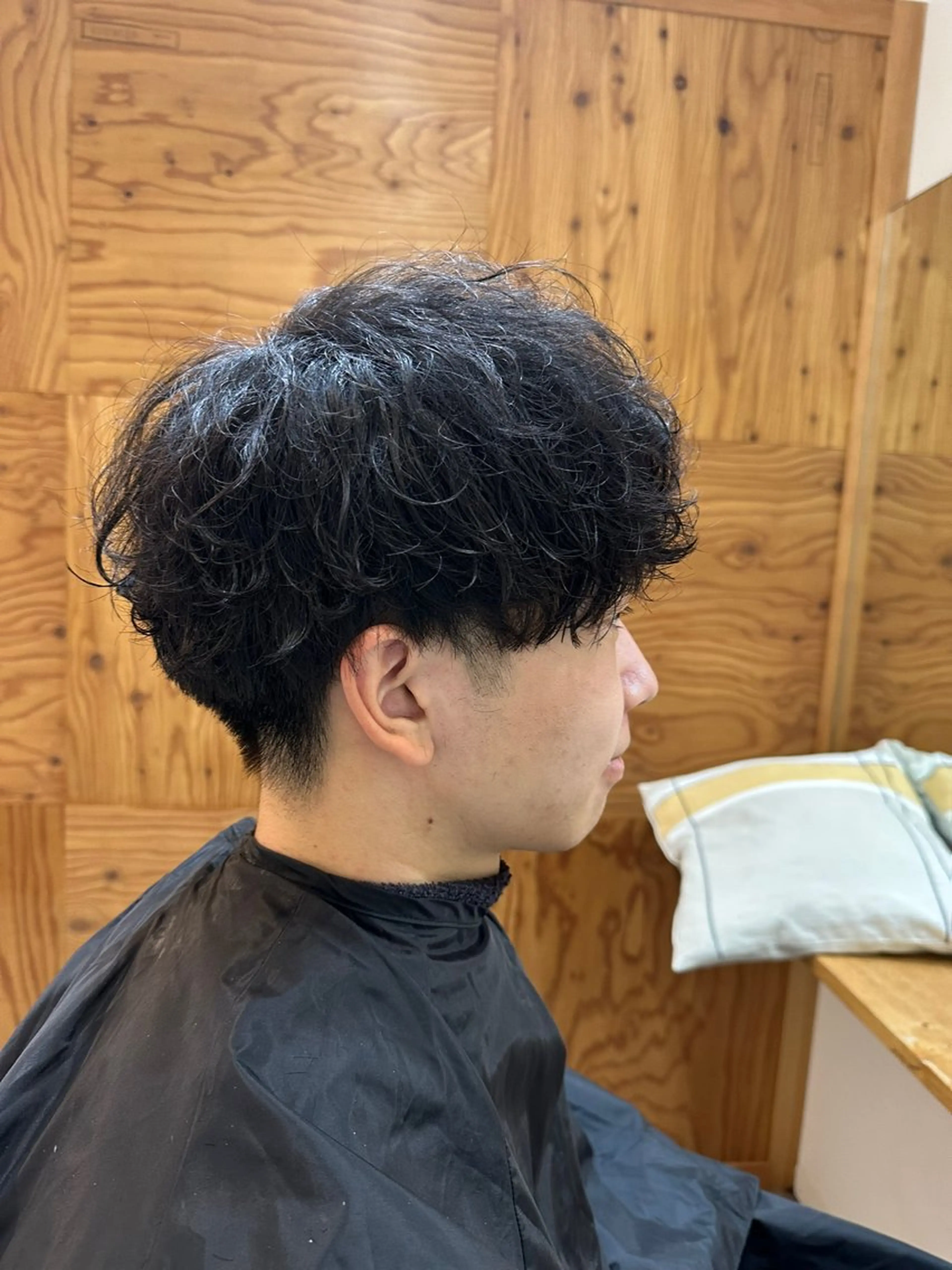 パーマ メンズ カット パーマ トリートメント 清塚　広斗 髪質改善/メンズヘアのヘアスタイル