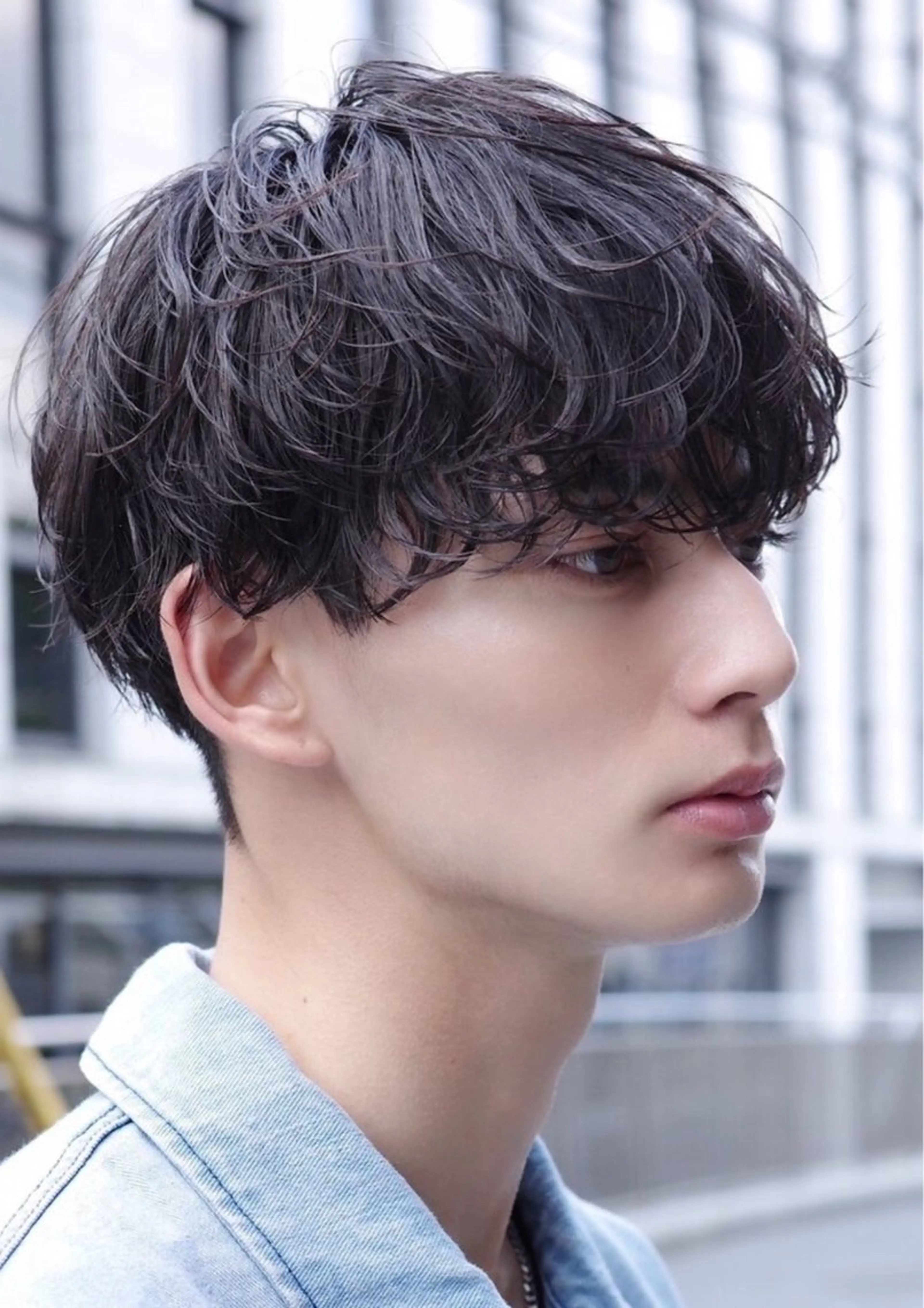 メンズ マッシュ メンズパーマ カット パーマ 原宿パーマ・カラー 小原隼人のヘアスタイル