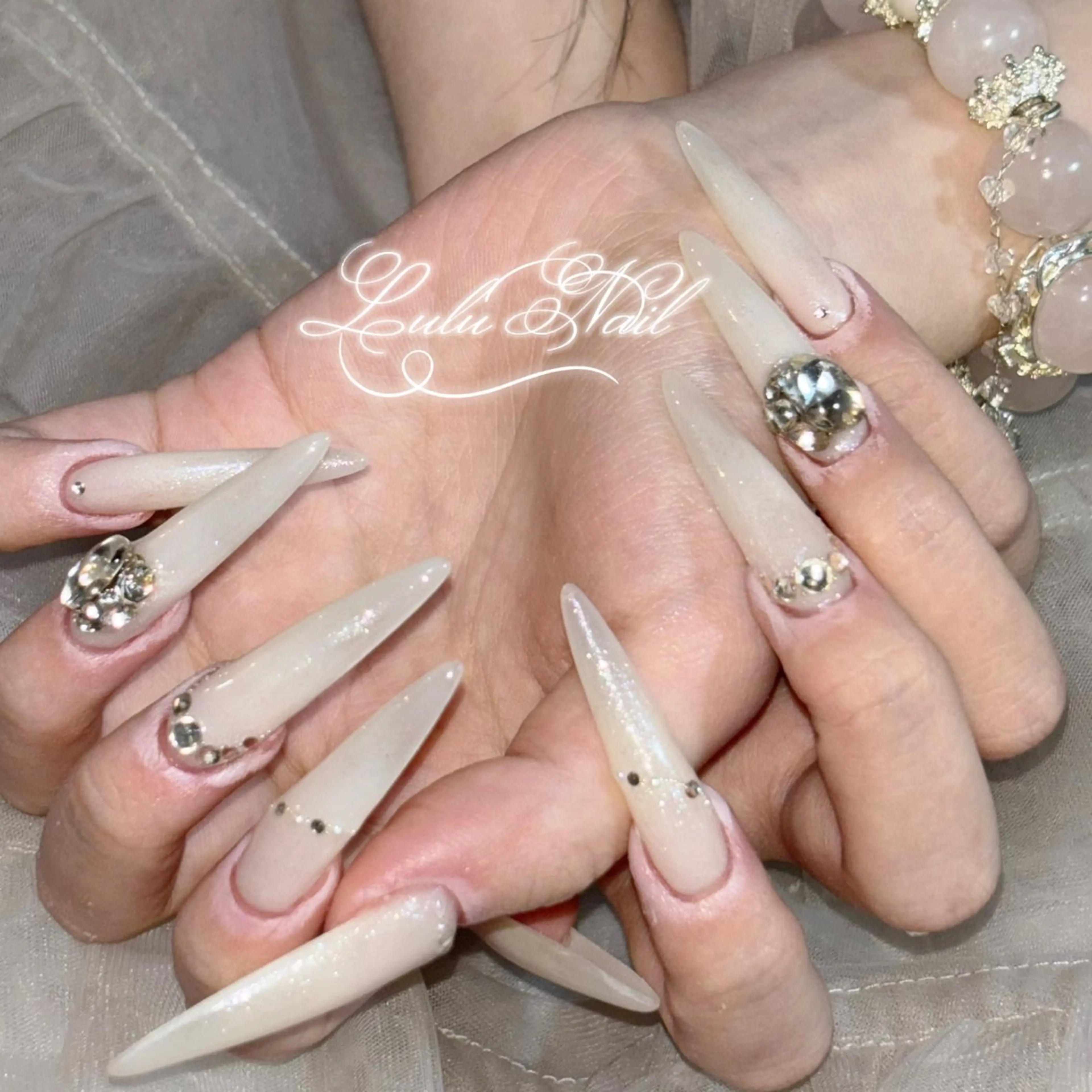 ネイル ハンドネイル Lulu Nail 🫧ユユのネイルデザイン