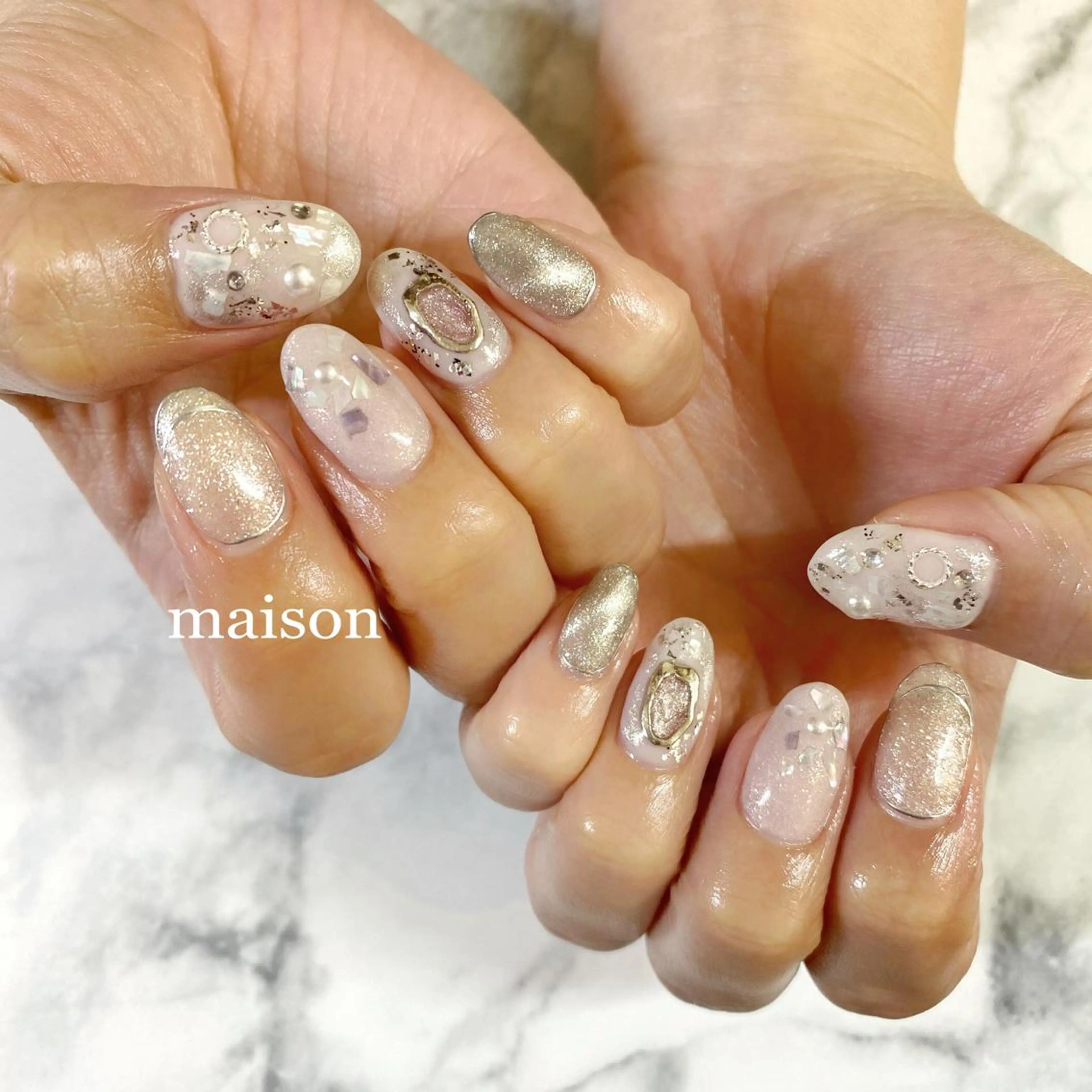 ネイル ハンドネイル ISHIHARA KANAのネイルデザイン