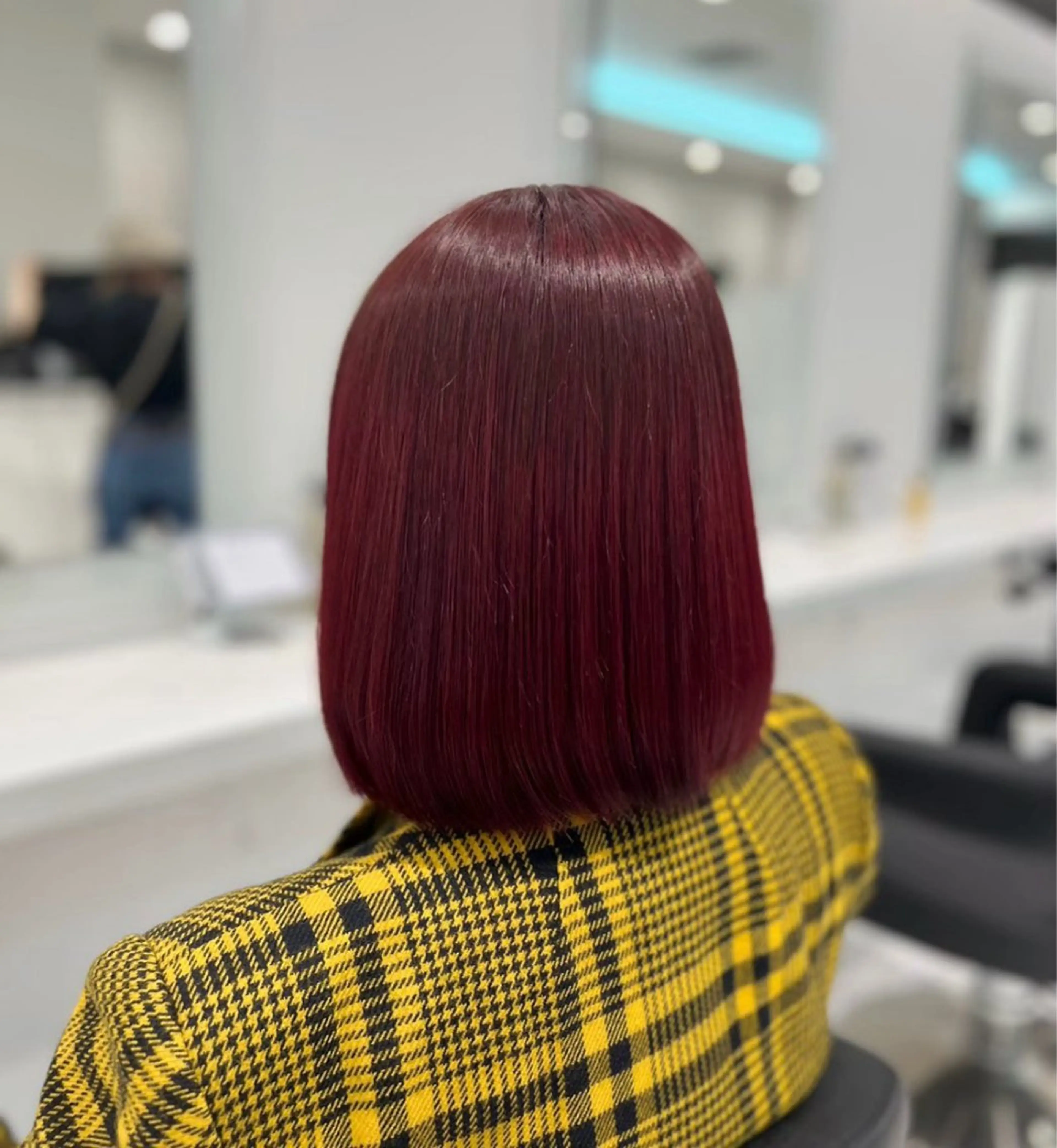 ロング カラー ヘアアレンジ レッドカラー ヘアカラー ヘアセット 🫧モテる💗ダメー ジレスハイトーン🫧のヘアスタイル