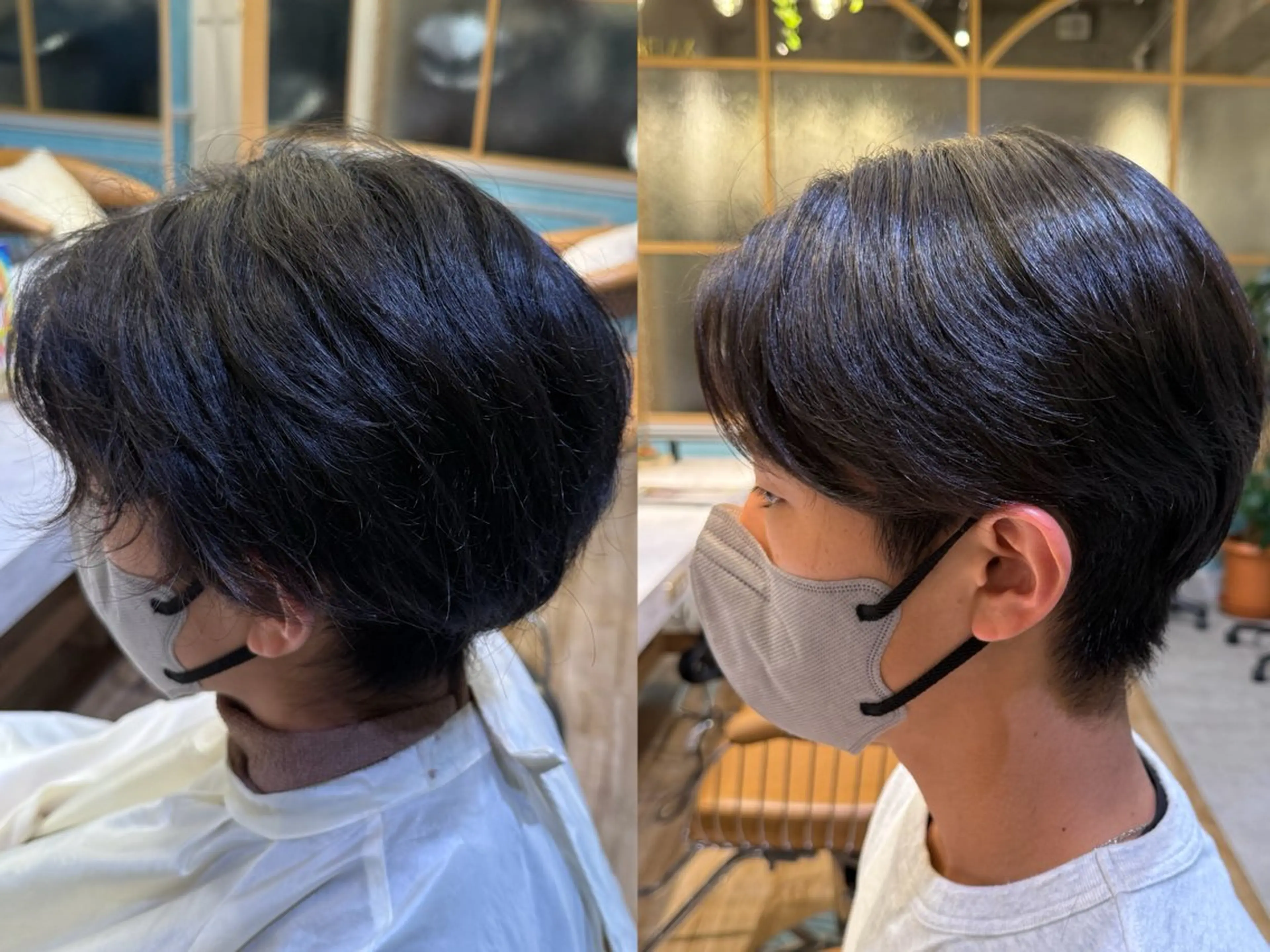 メンズ カット 縮毛矯正 トリートメント rina似合わせ レイヤー/メンズのヘアスタイル