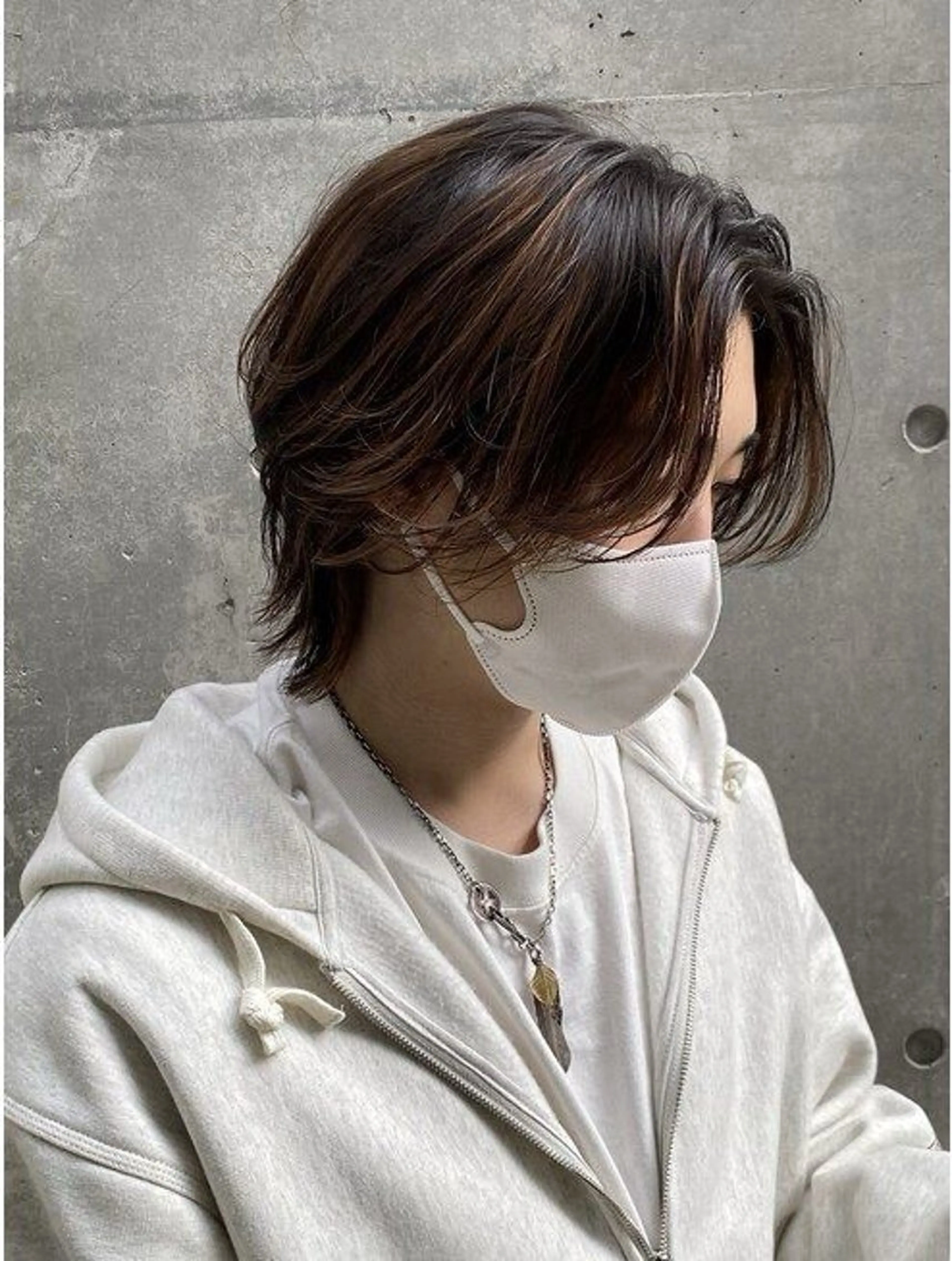 パーマ メンズ カット パーマ le paradis まおのヘアスタイル