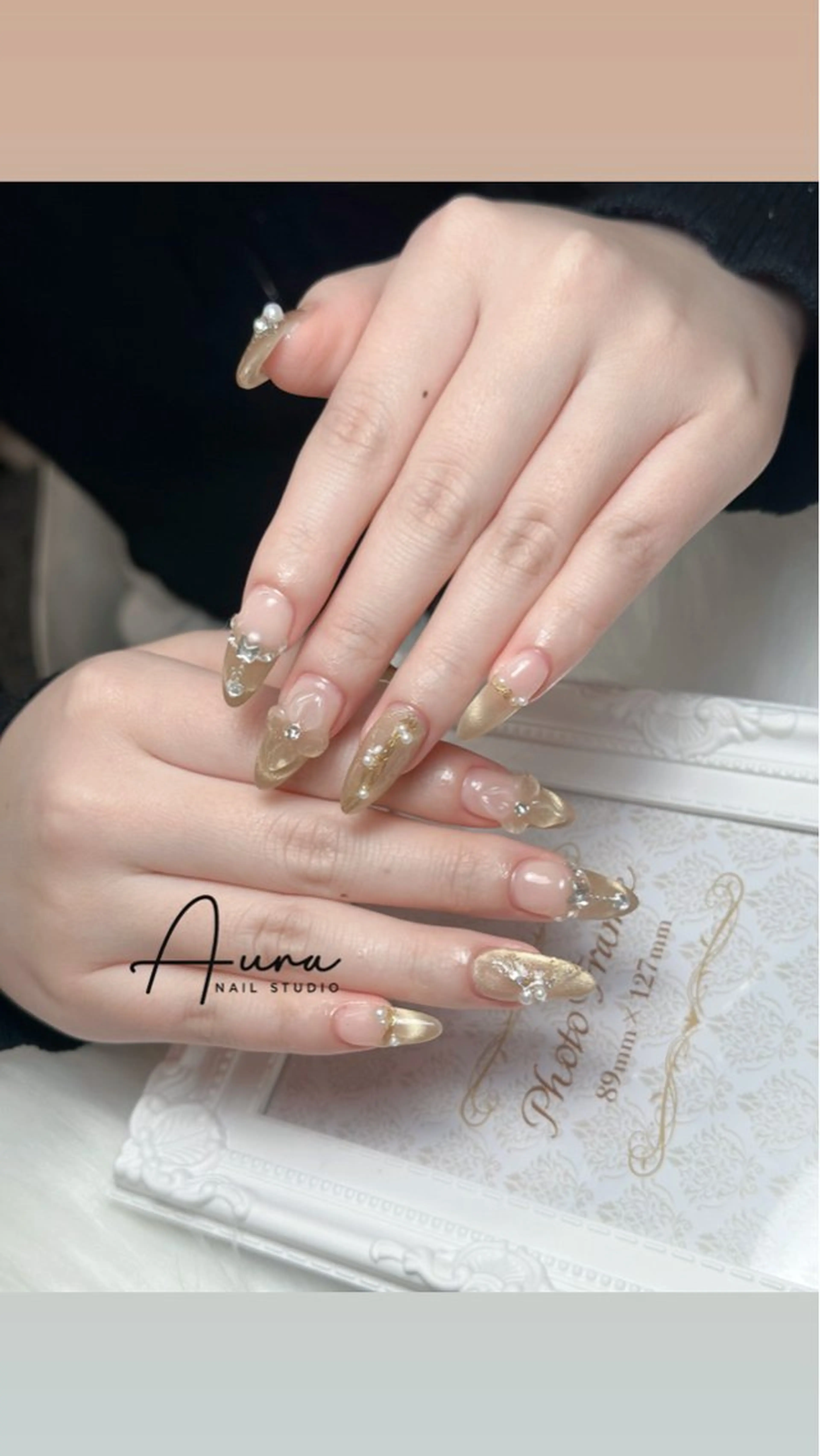 ネイル ハンドネイル Aura Nail Studioのネイルデザイン