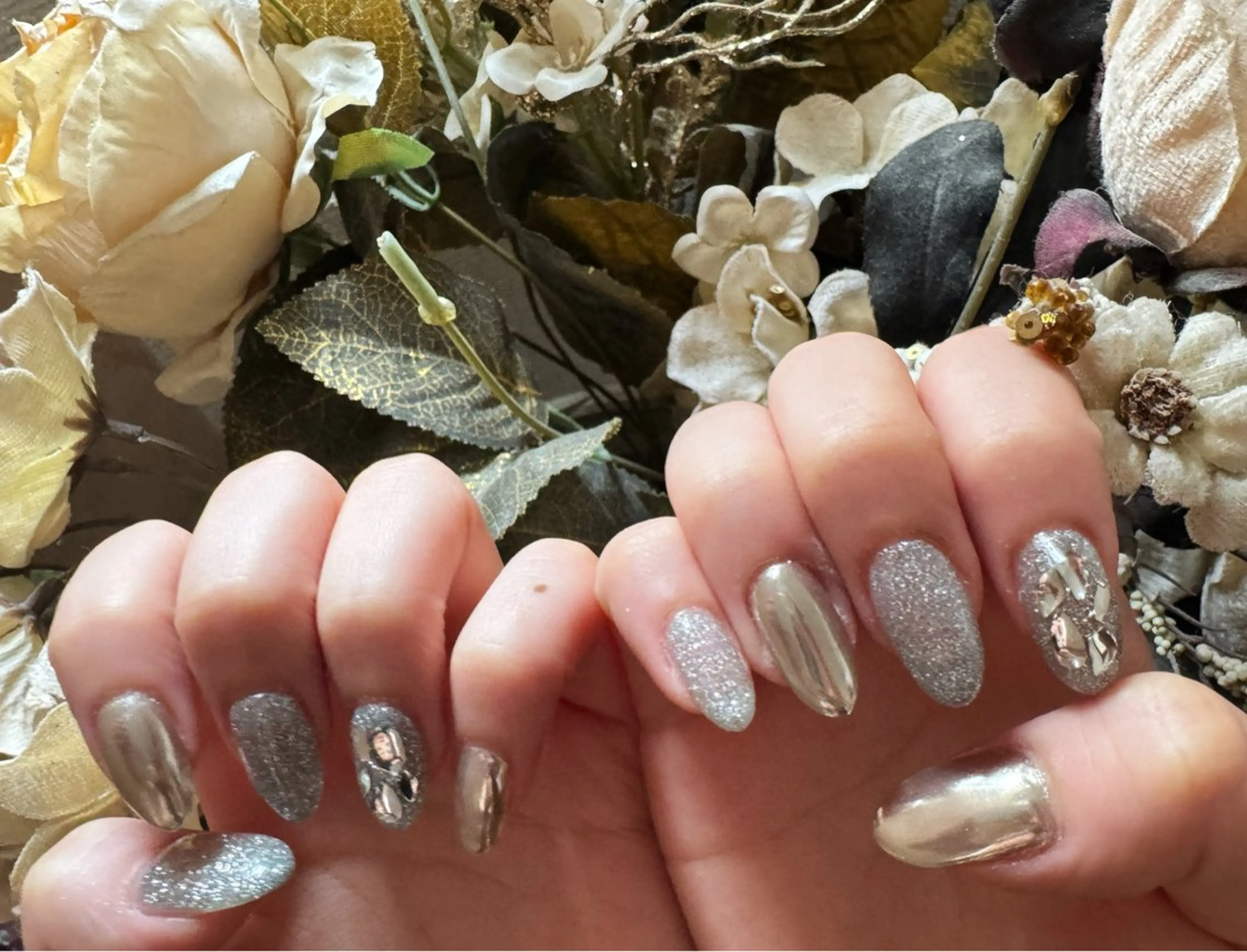 ミディアム Angel Beautyのネイルデザイン