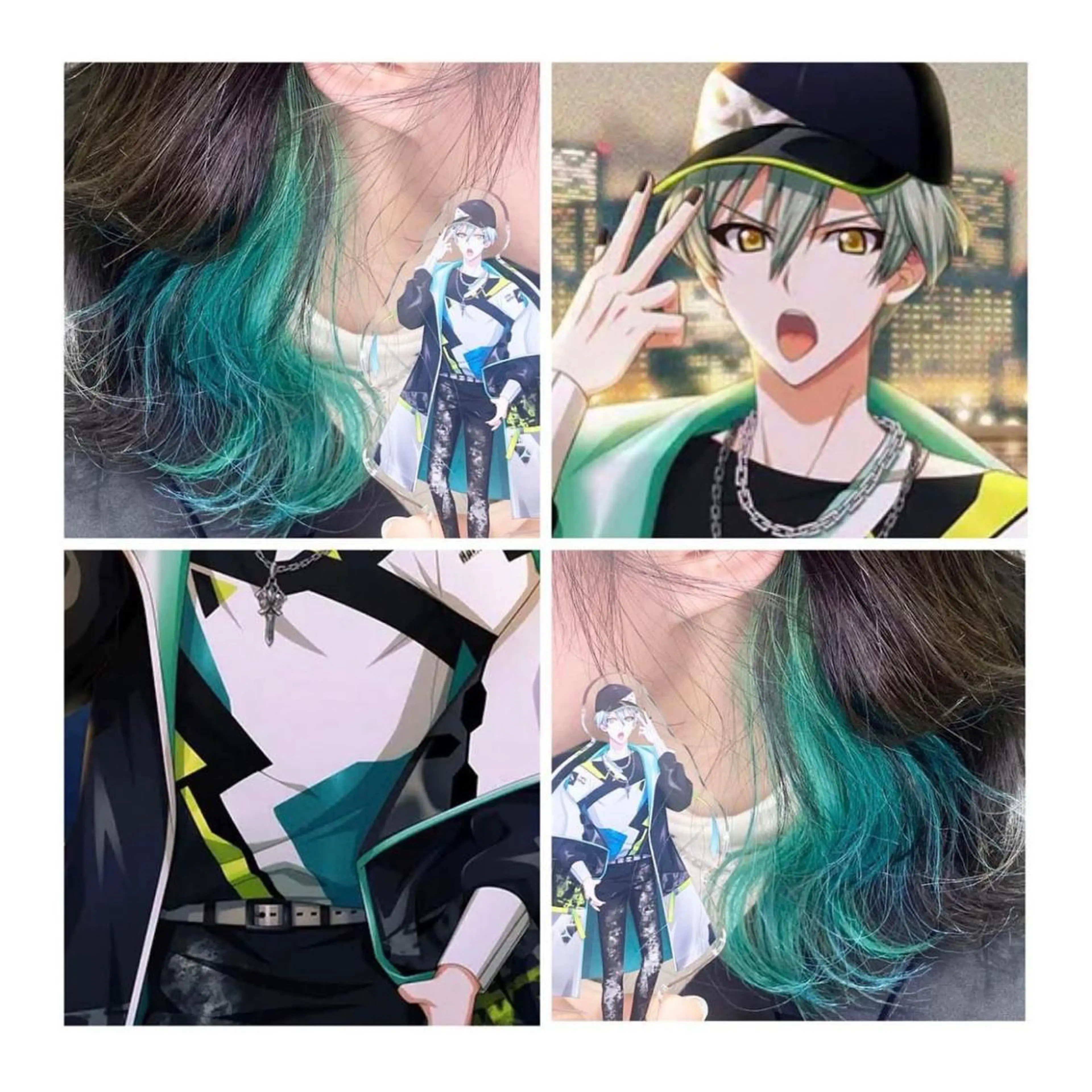 ショート カラー TSUNO🦖 派手髪/オタク美容師のヘアスタイル