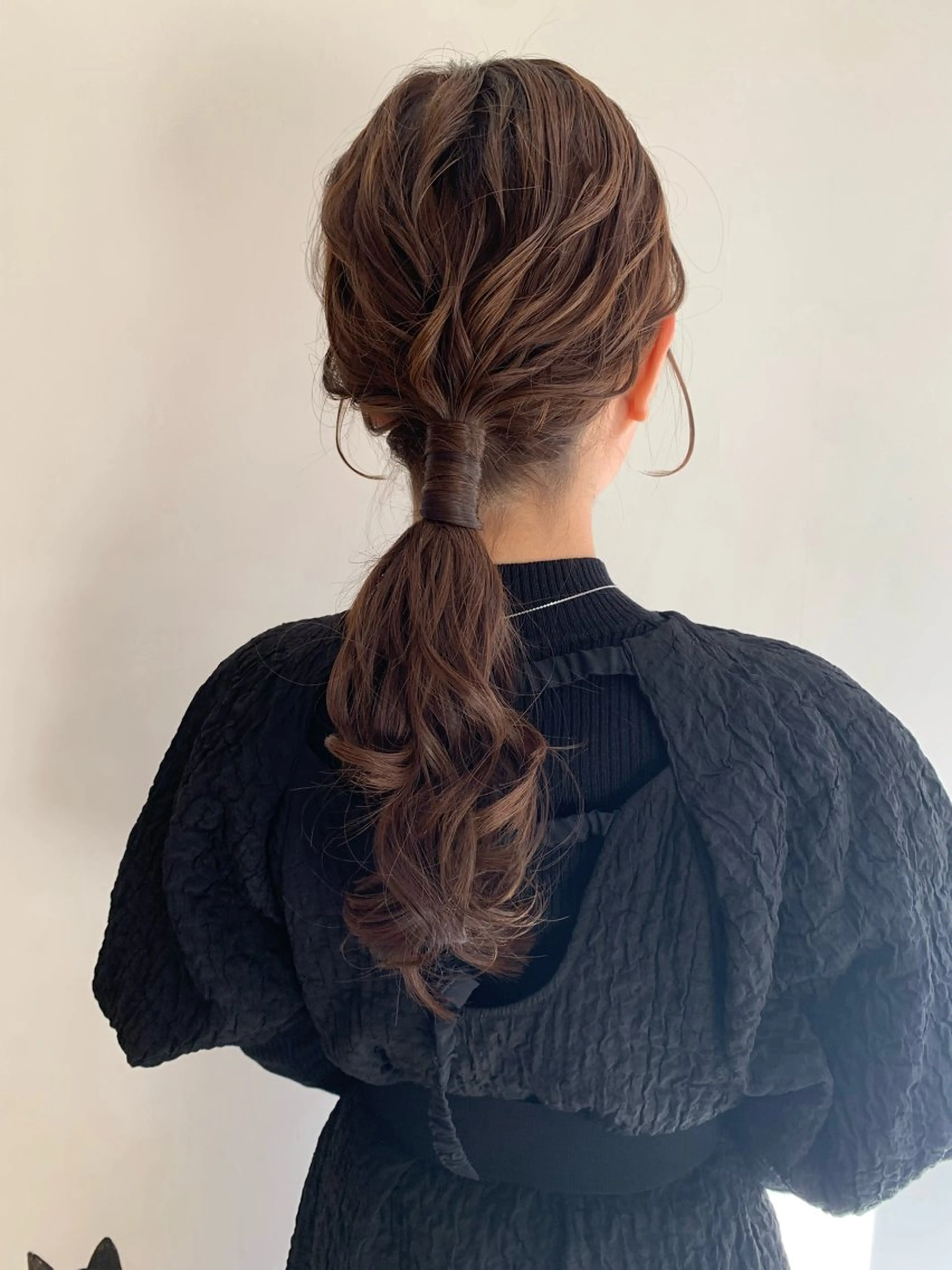 ヘアアレンジ moeka レイヤー /艶カラー/韓国のヘアスタイル