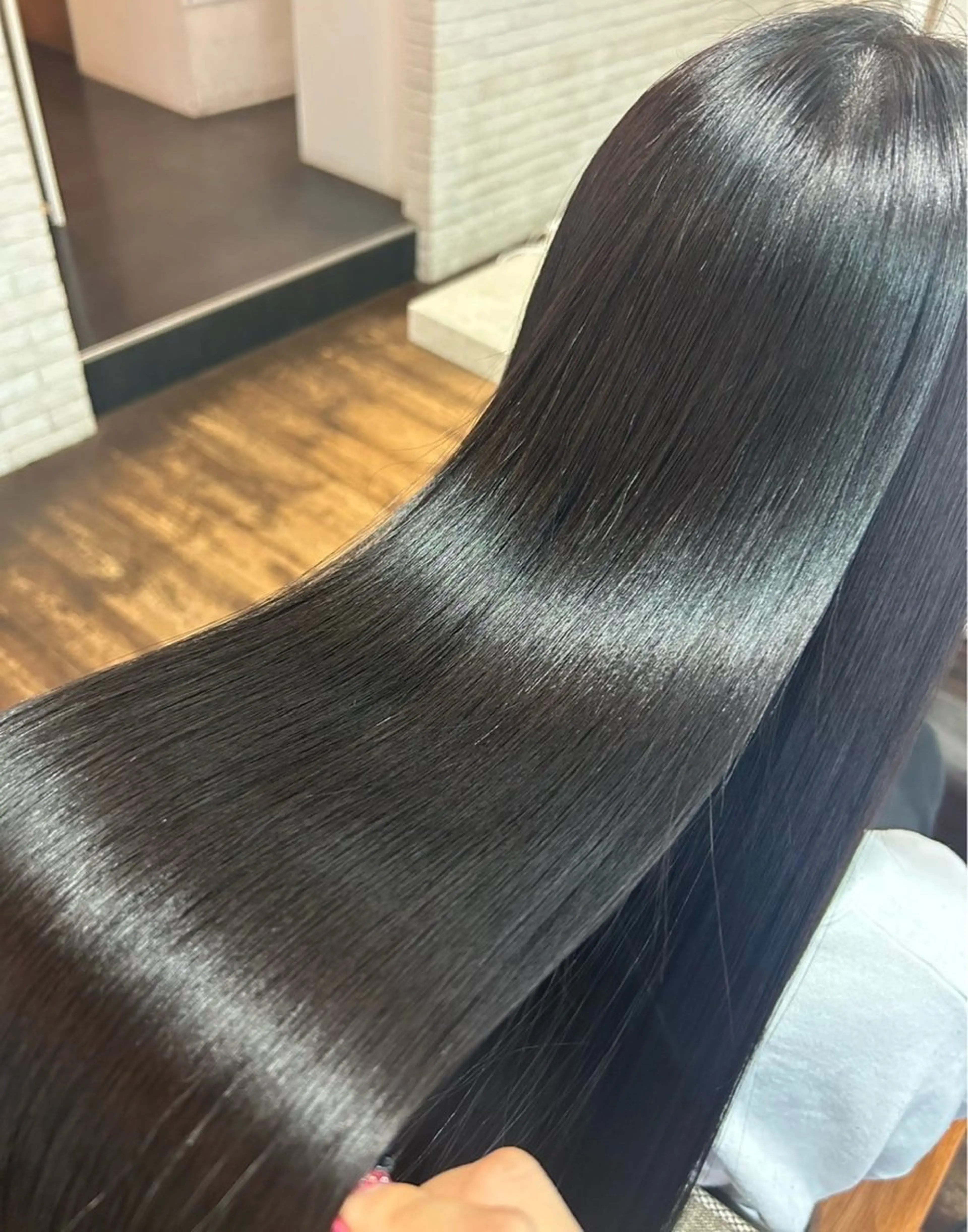 ロング カラー パーマ ブリーチ 髪質改善 ロング トリートメント 酸性ストレート カット ヘアカラー トリートメント 髪質改善　jewel box~私のトリートメント~東梅田店所属・💎髪質改善専門 jewel boxのヘアスタイル