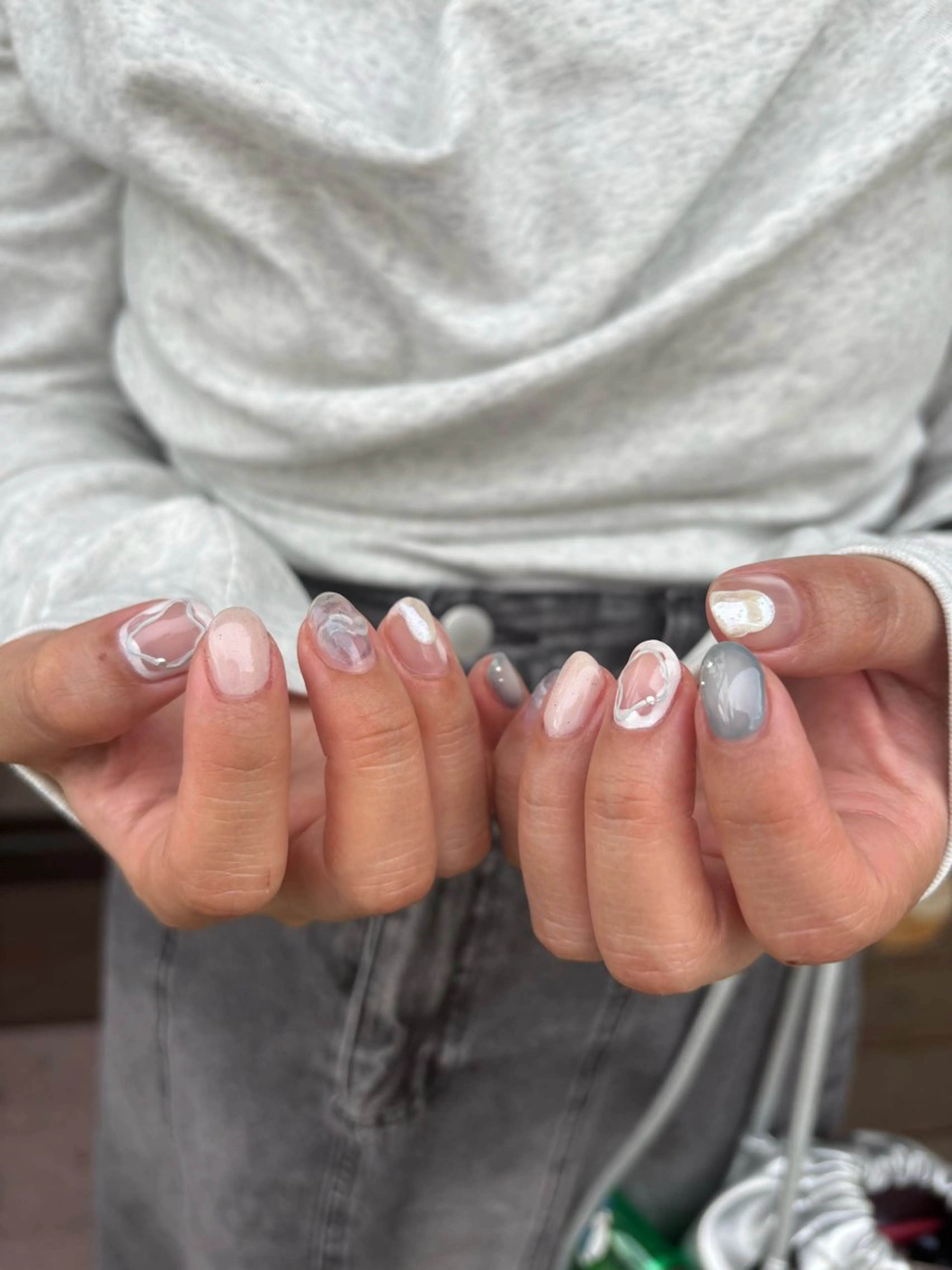 ネイル 🌲🌳🚪iiit o🌲🌳🌲のネイルデザイン