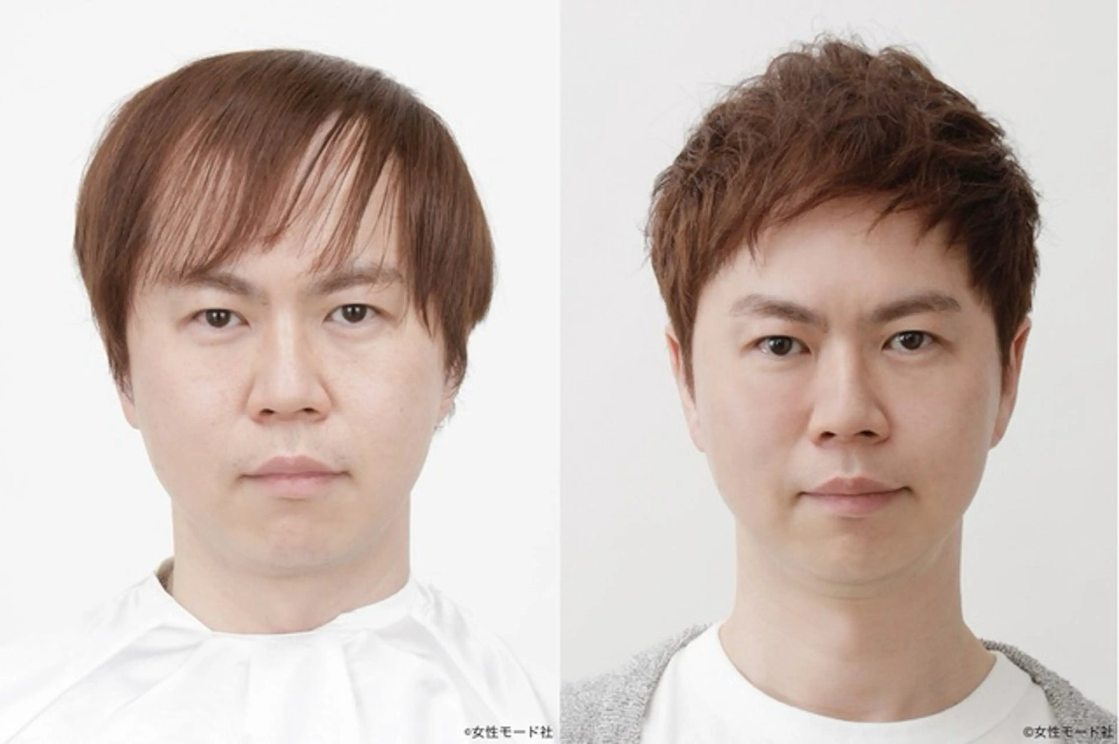 ショート カラー メンズ 男性専門美容室 インティのヘアスタイル