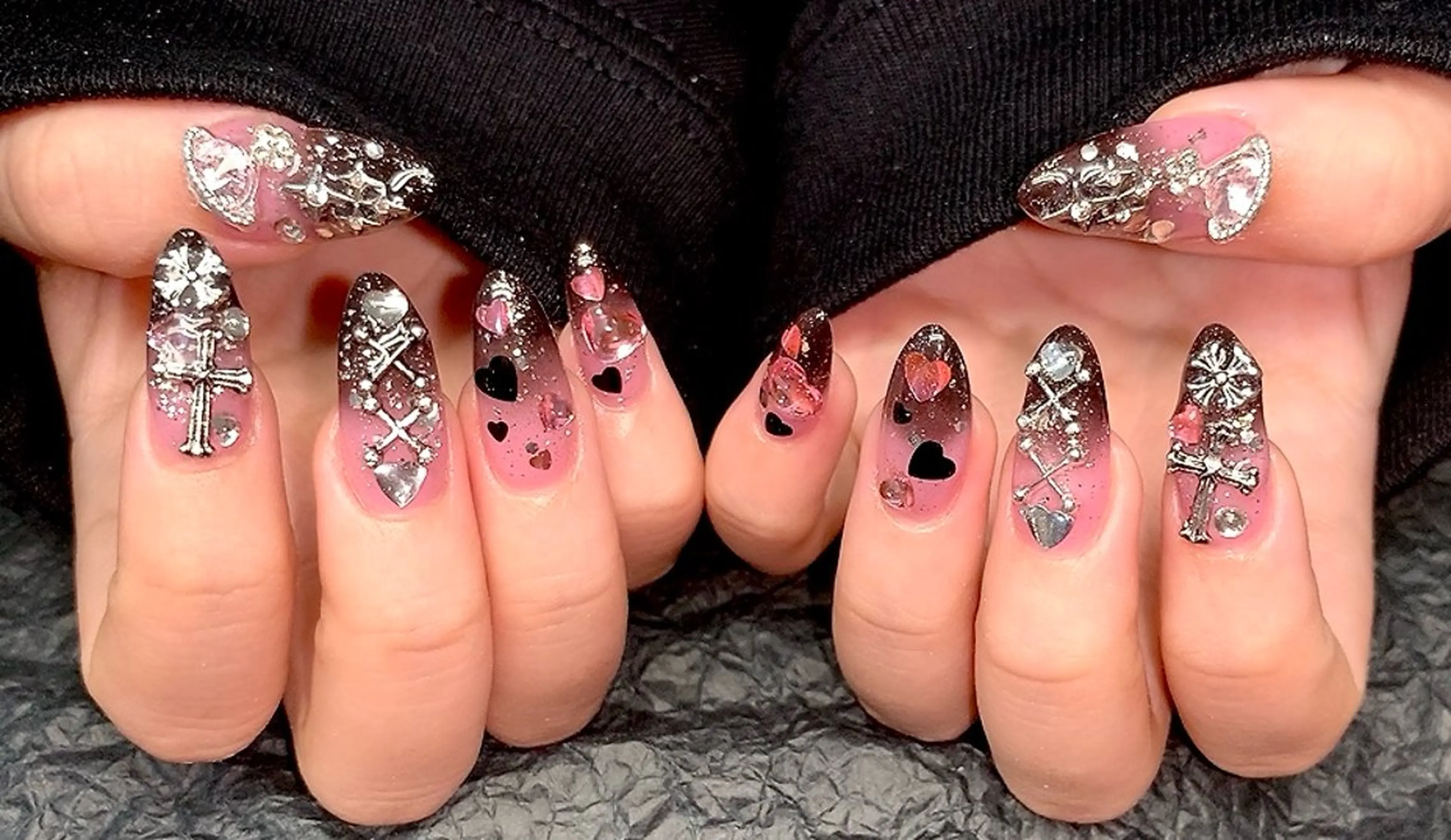 【ハンドジェル】地雷量産系/insトレンドネイルやり放題🌟 もしオフがあれば、補足説明を見てください。の写真