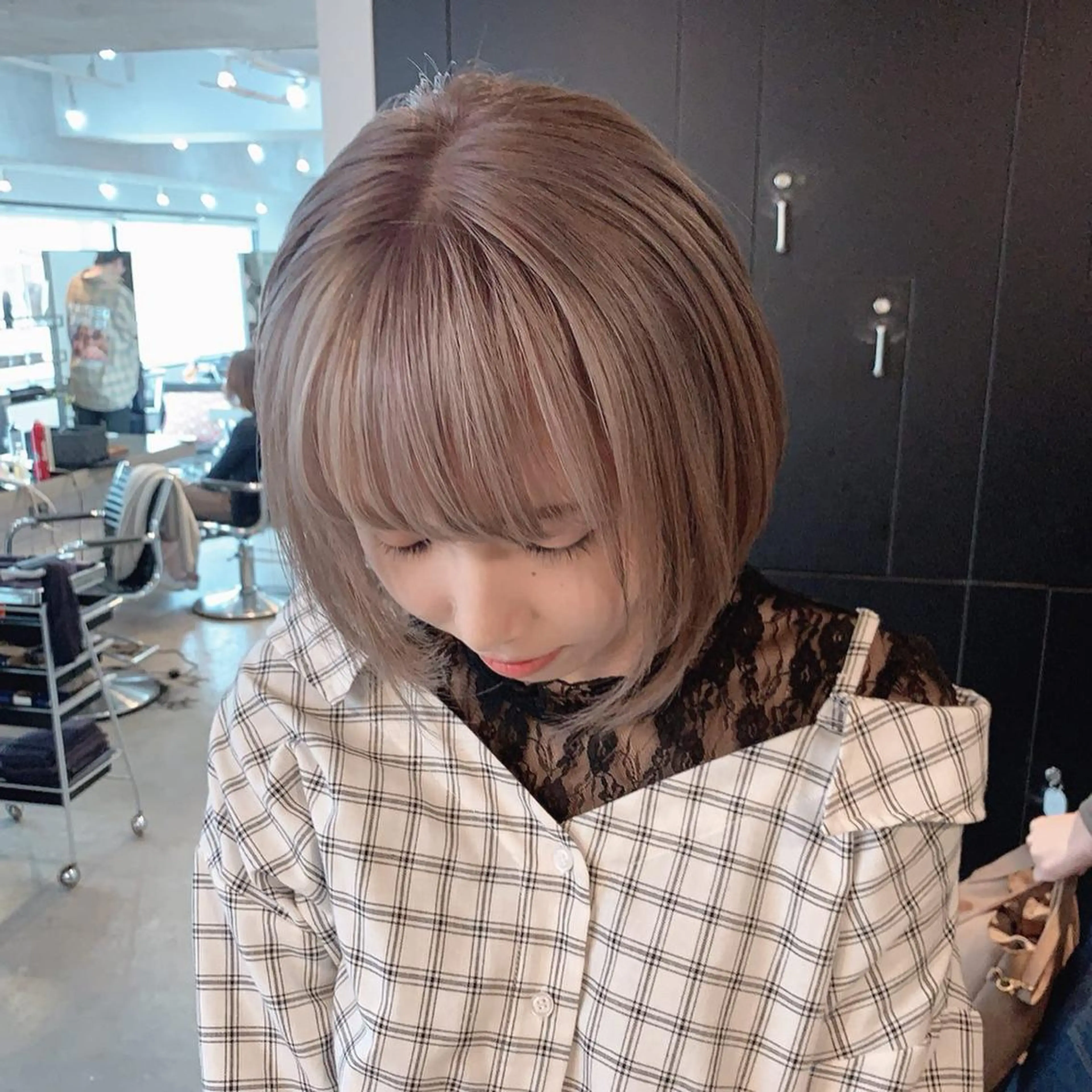 ショート カラー なかの たくみのヘアスタイル