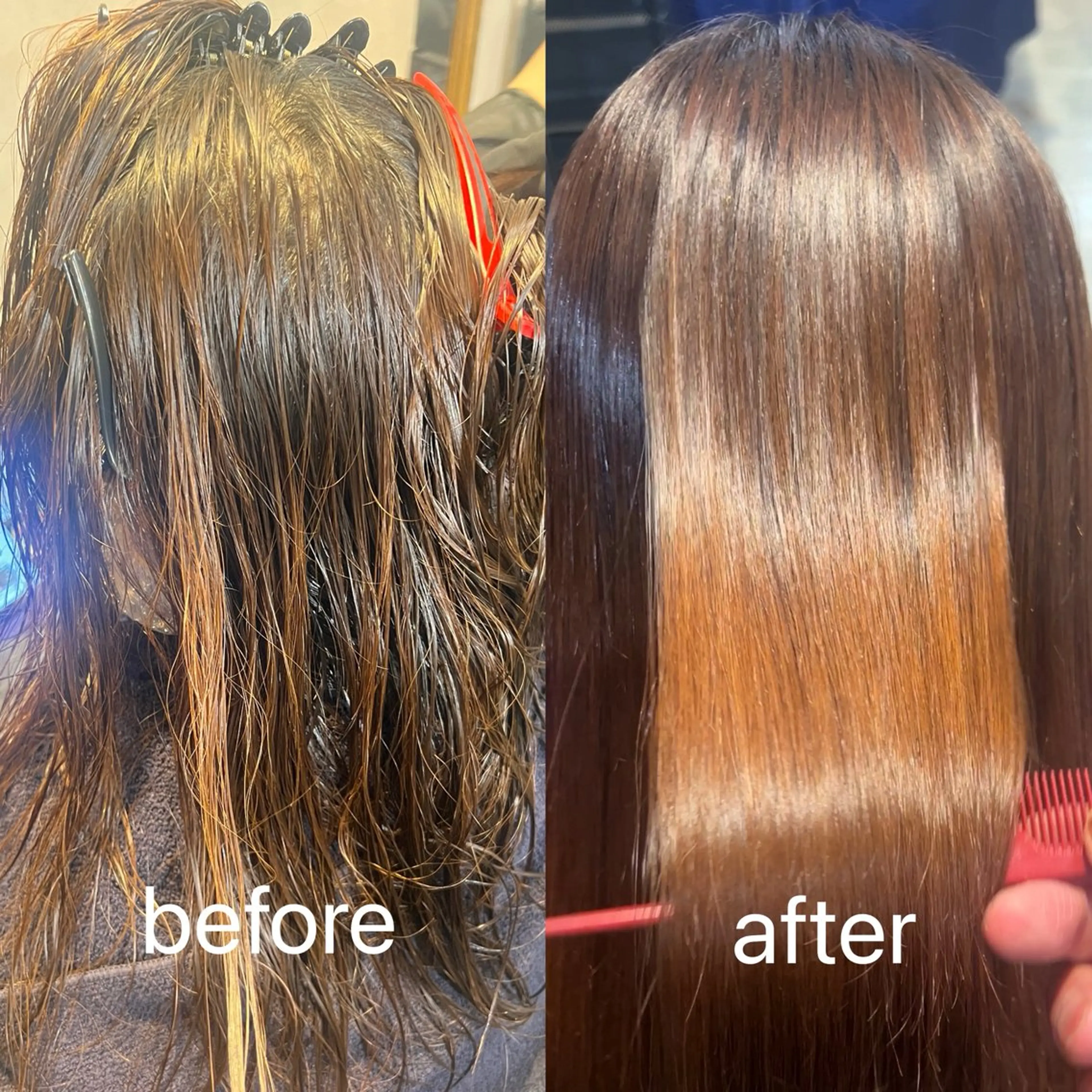 髪質改善・縮毛矯正【話題の「髪にドラマを。」取り扱ってます🍀*゜】の写真