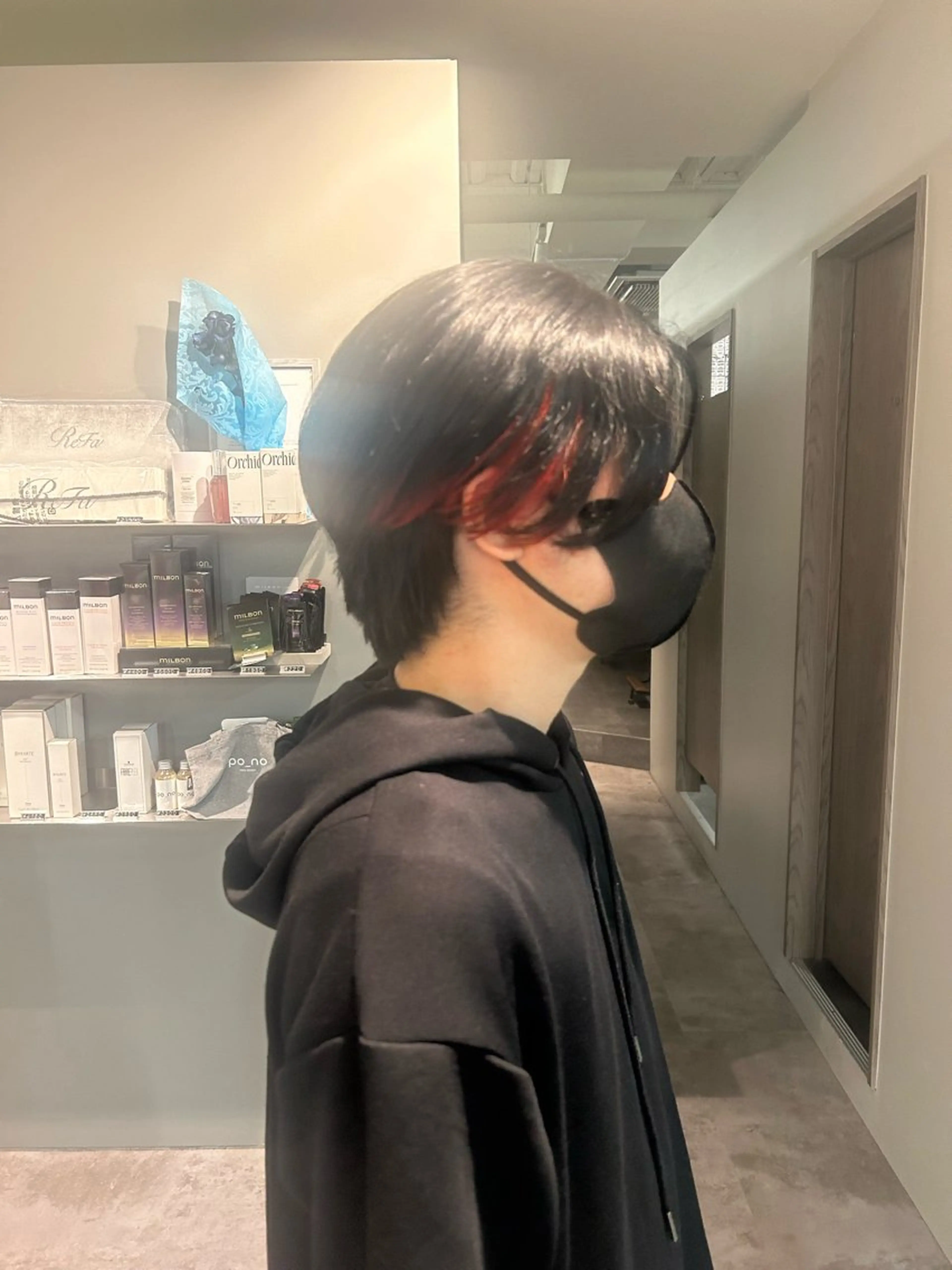 ショート カラー メンズ やの ゆきなのヘアスタイル