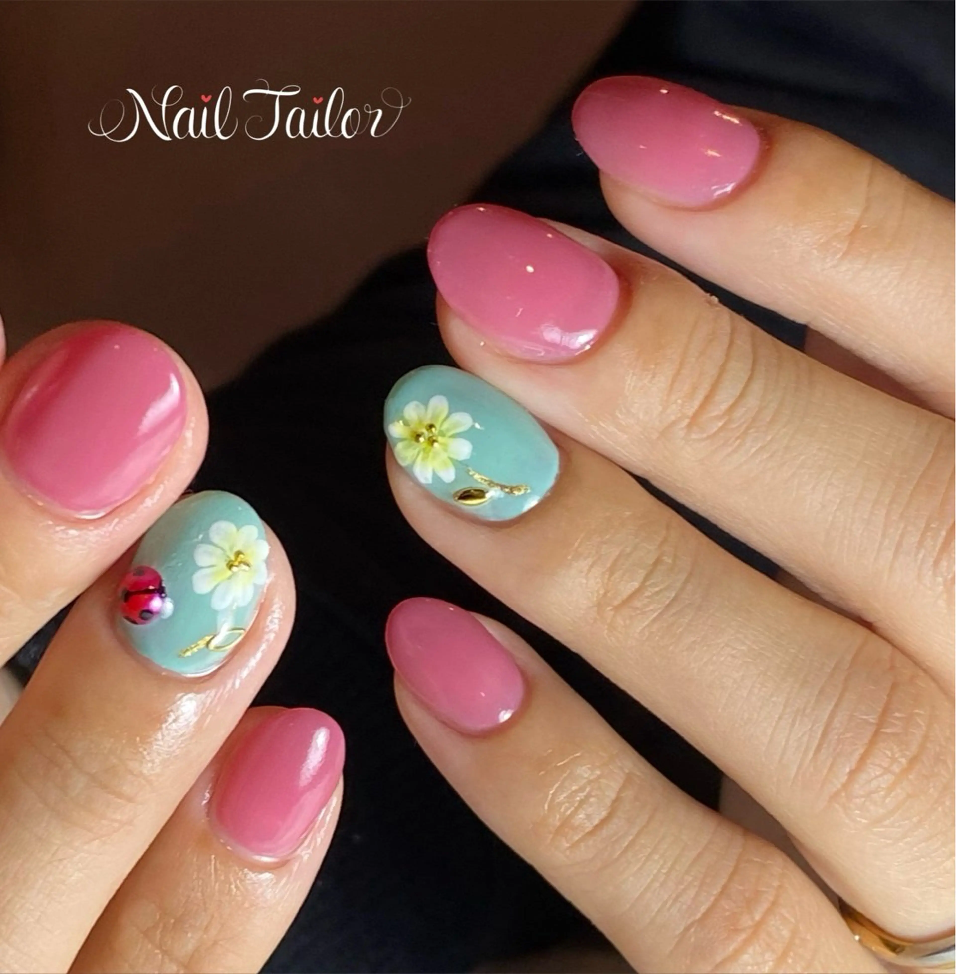 ネイル ワンカラーネイル 春ネイル ハンドネイル NailTailor ネイルテイラーのネイルデザイン