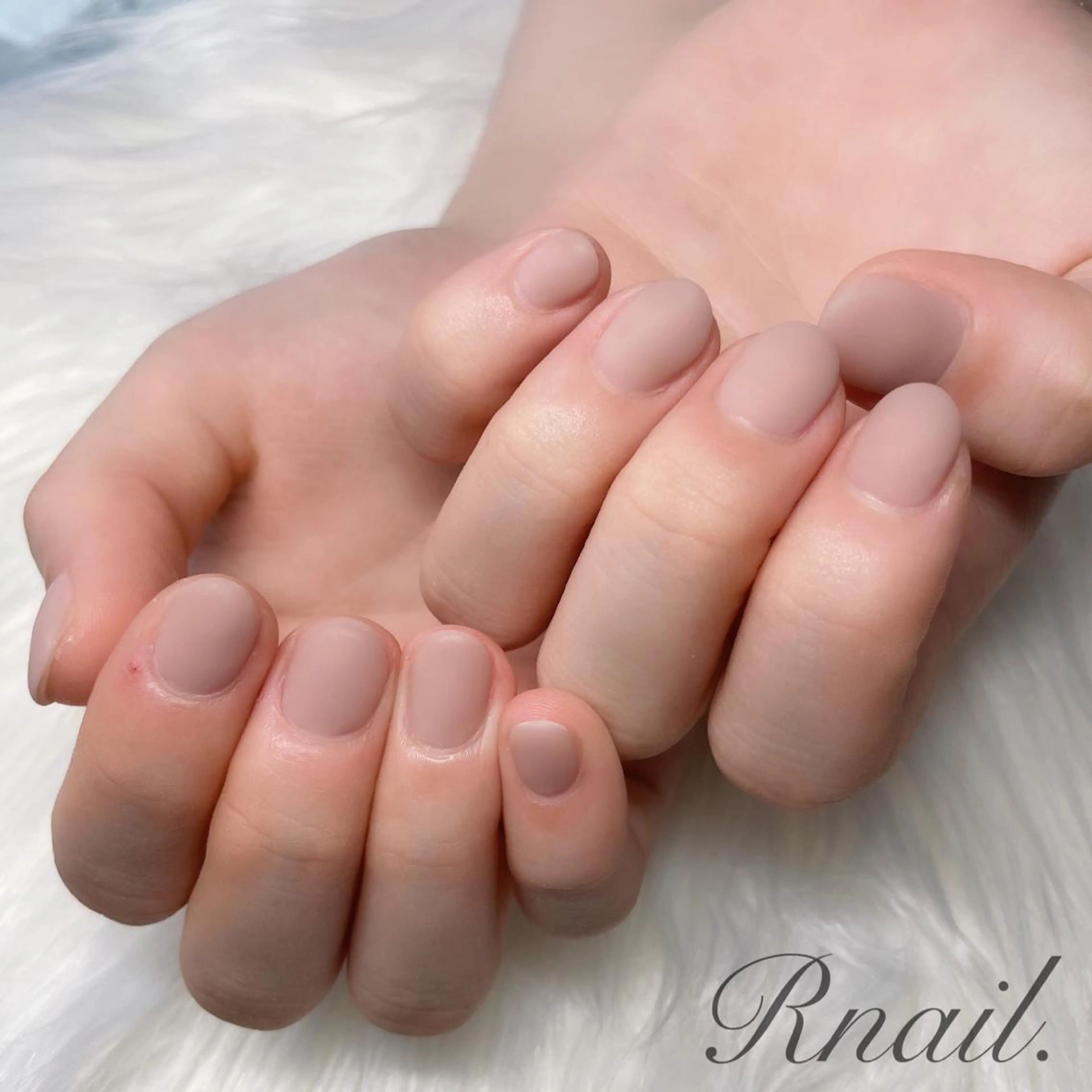 ネイル マットネイル ハンドネイル R nail.のネイルデザイン