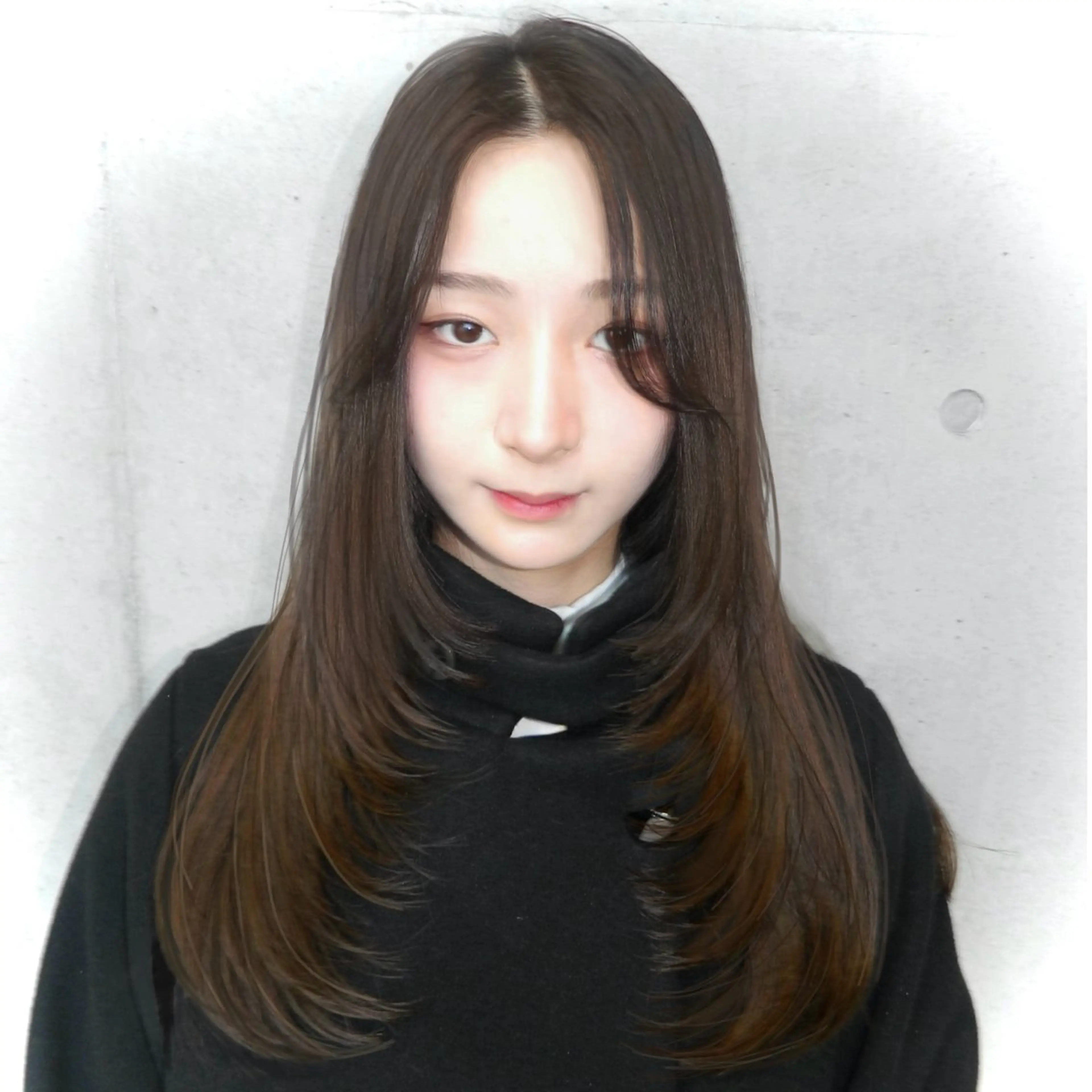 ロング カラー レイヤーカット ヘアカラー 透明感/レイヤー/ sakura🪽のヘアスタイル