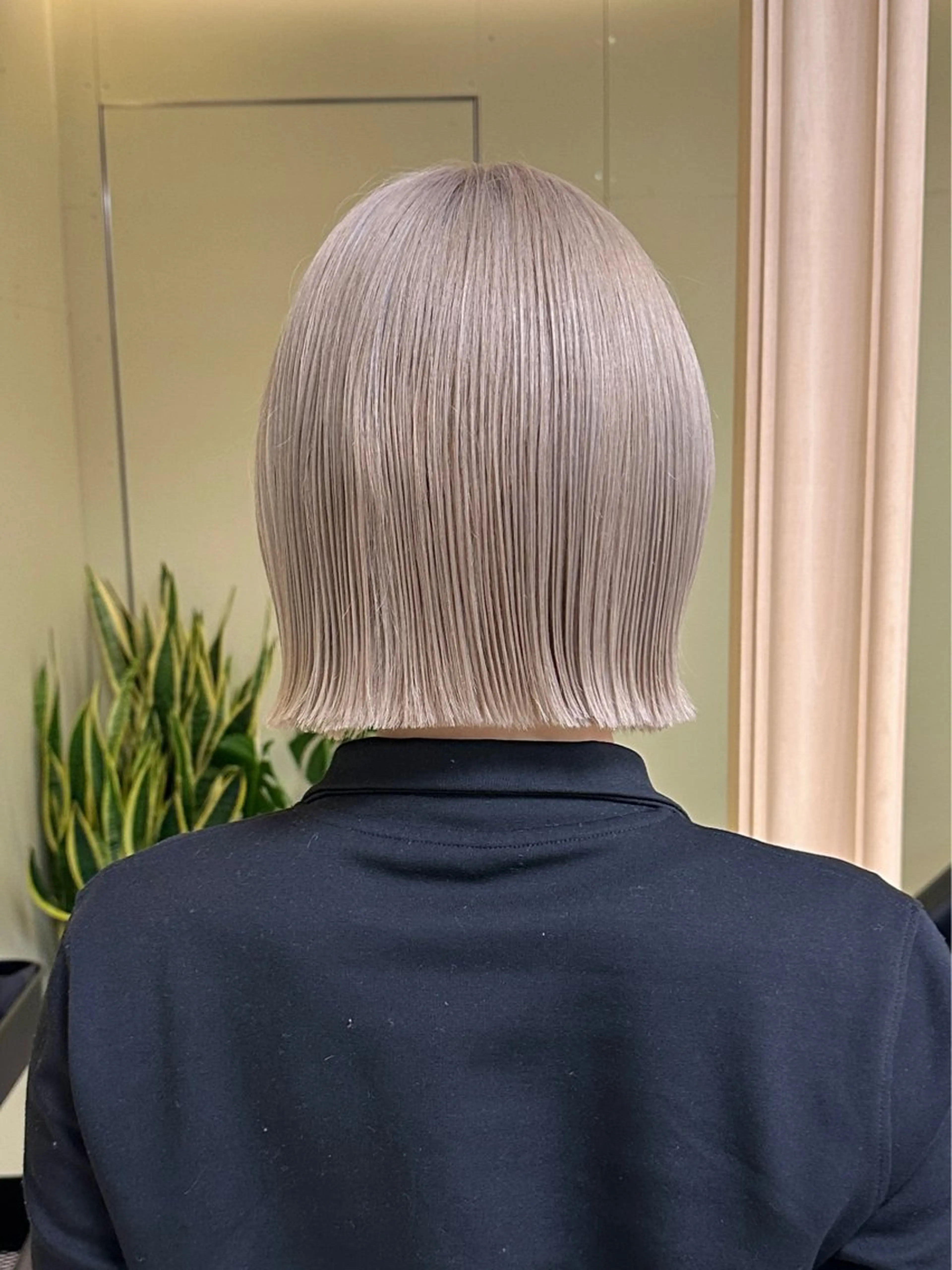 ショート カット ヘアカラー トリートメント ボブ/ぱつっとボブ/ 谷口 海星のヘアスタイル