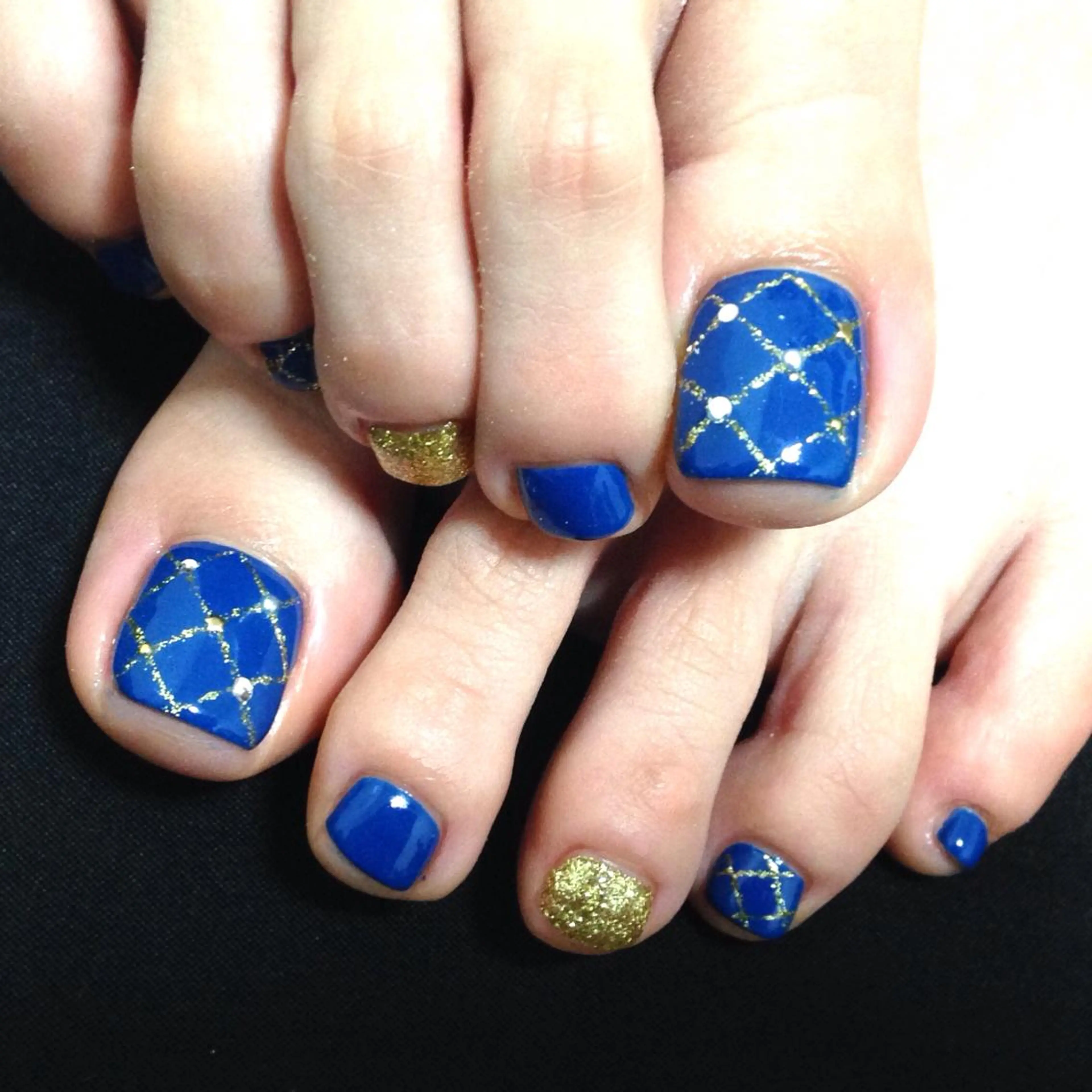 ネイル フットネイル フットネイル ステラ marikominoのネイルデザイン