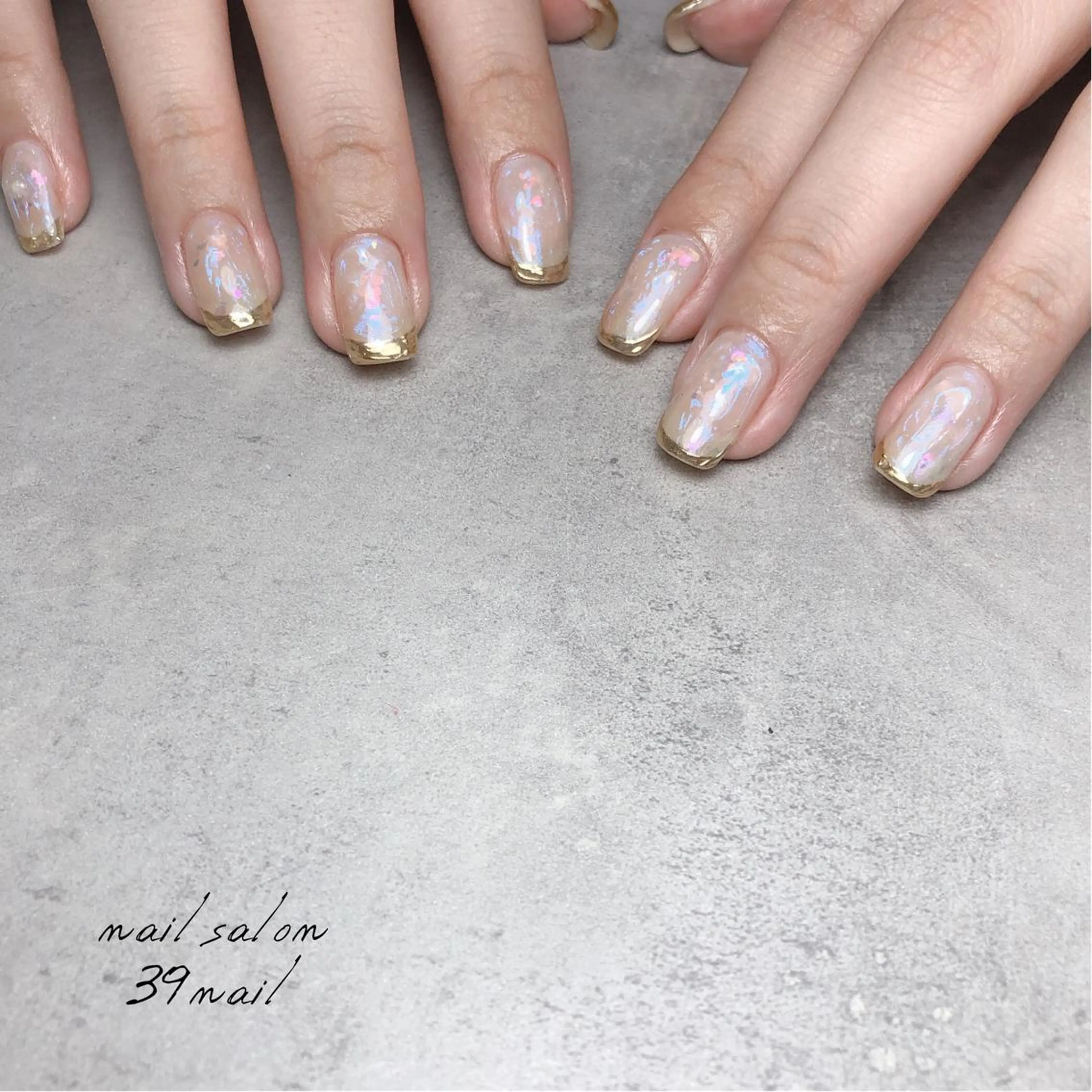 ミディアム ネイル ハンドネイル 京橋 【39nail】のネイルデザイン