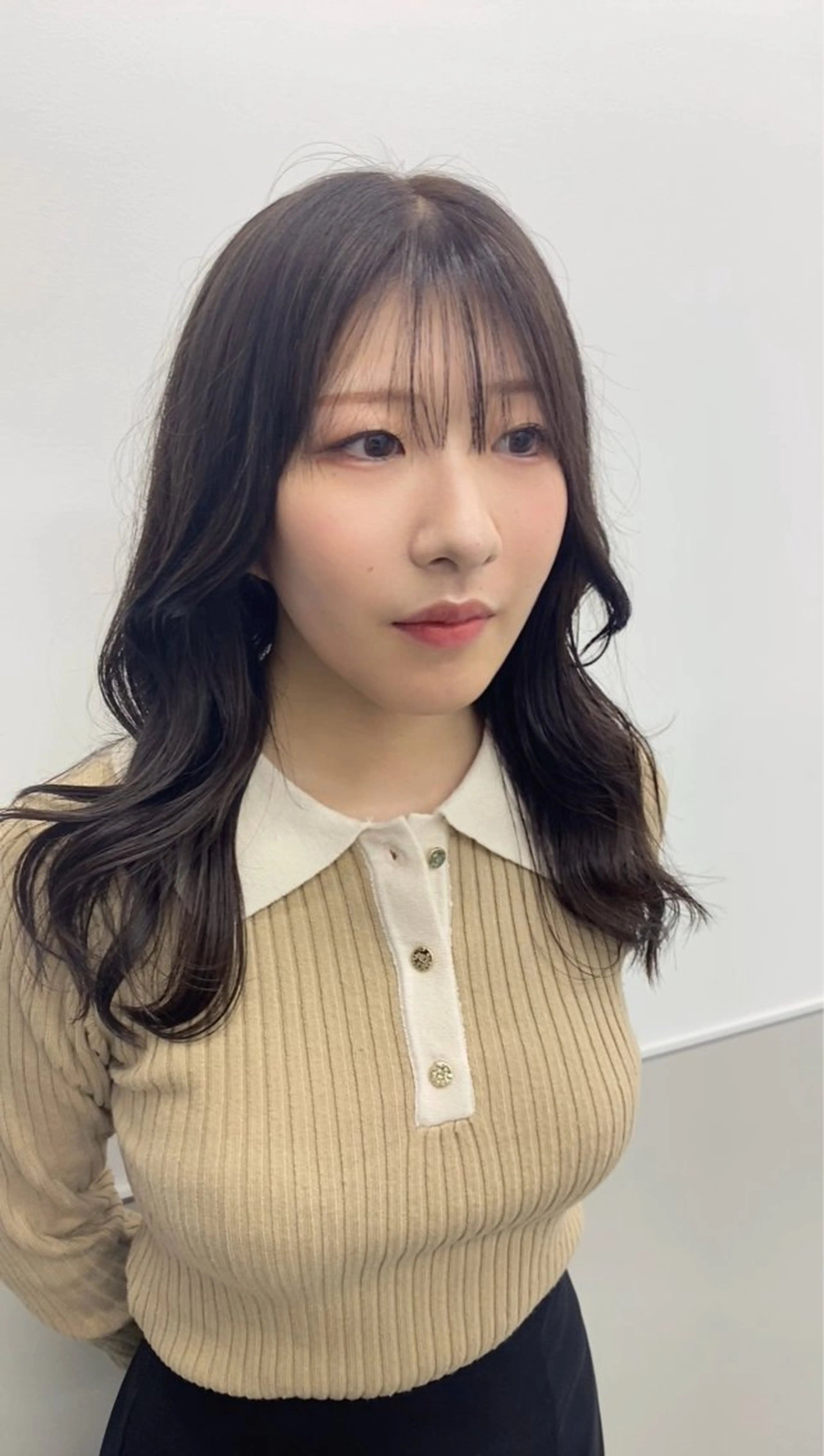 ロング ヨシンモリ カット ヘアカラー トリートメント 韓国ヘア🇰🇷 スズキのヘアスタイル