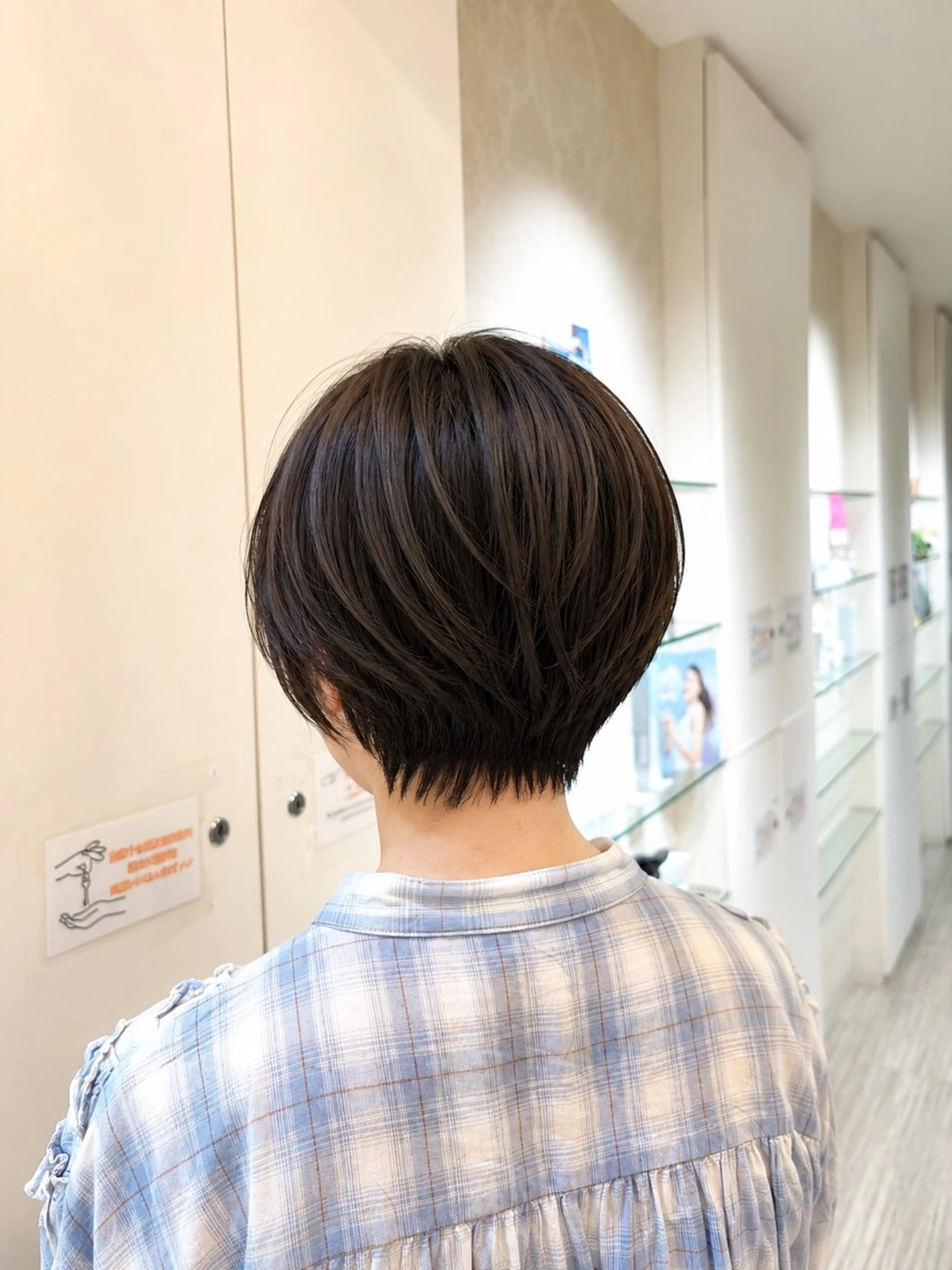 ショート カット 南 菜花のヘアスタイル