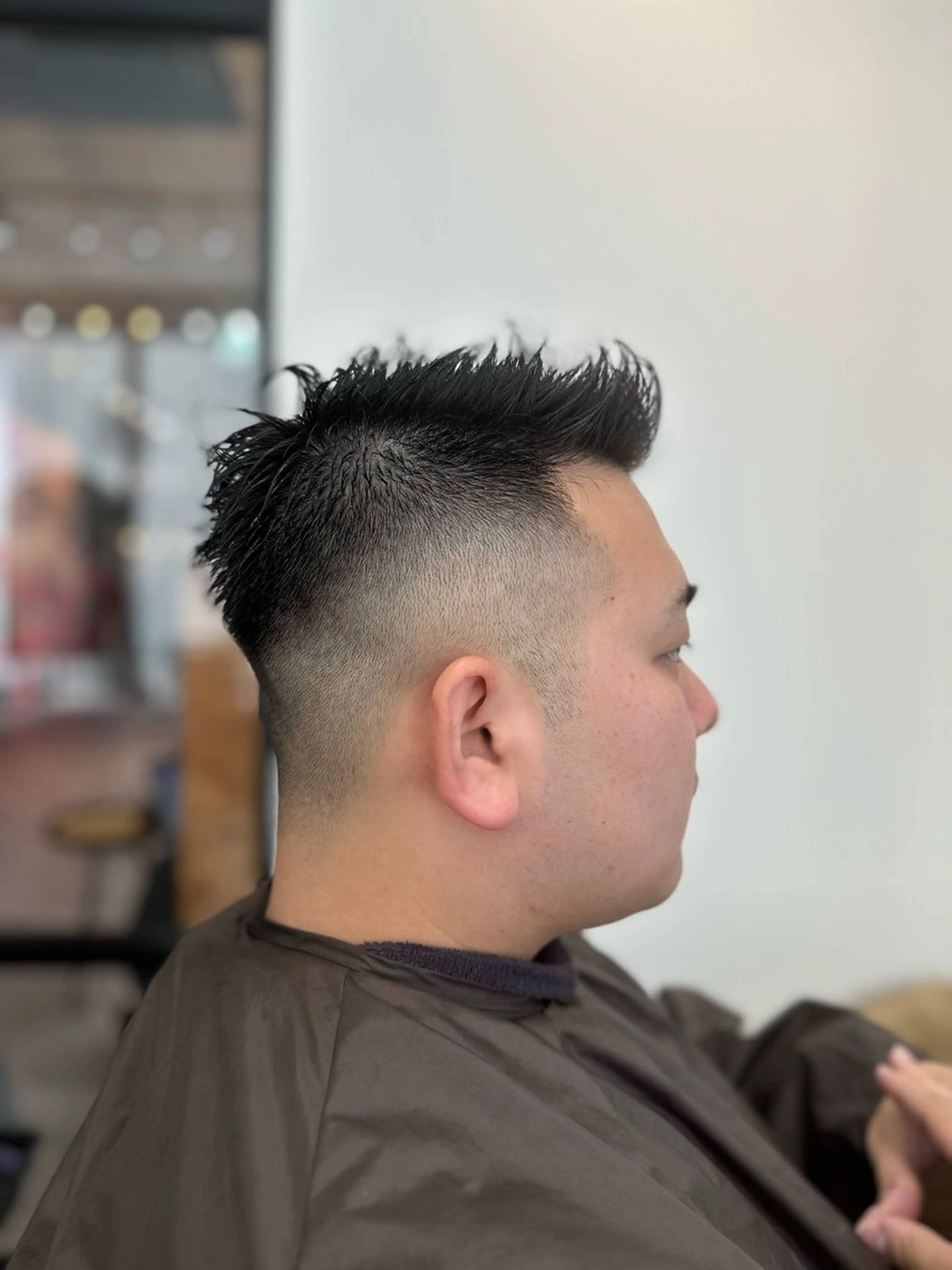 メンズ メンズベリーショート カット メンズカット クドウユウキのヘアスタイル