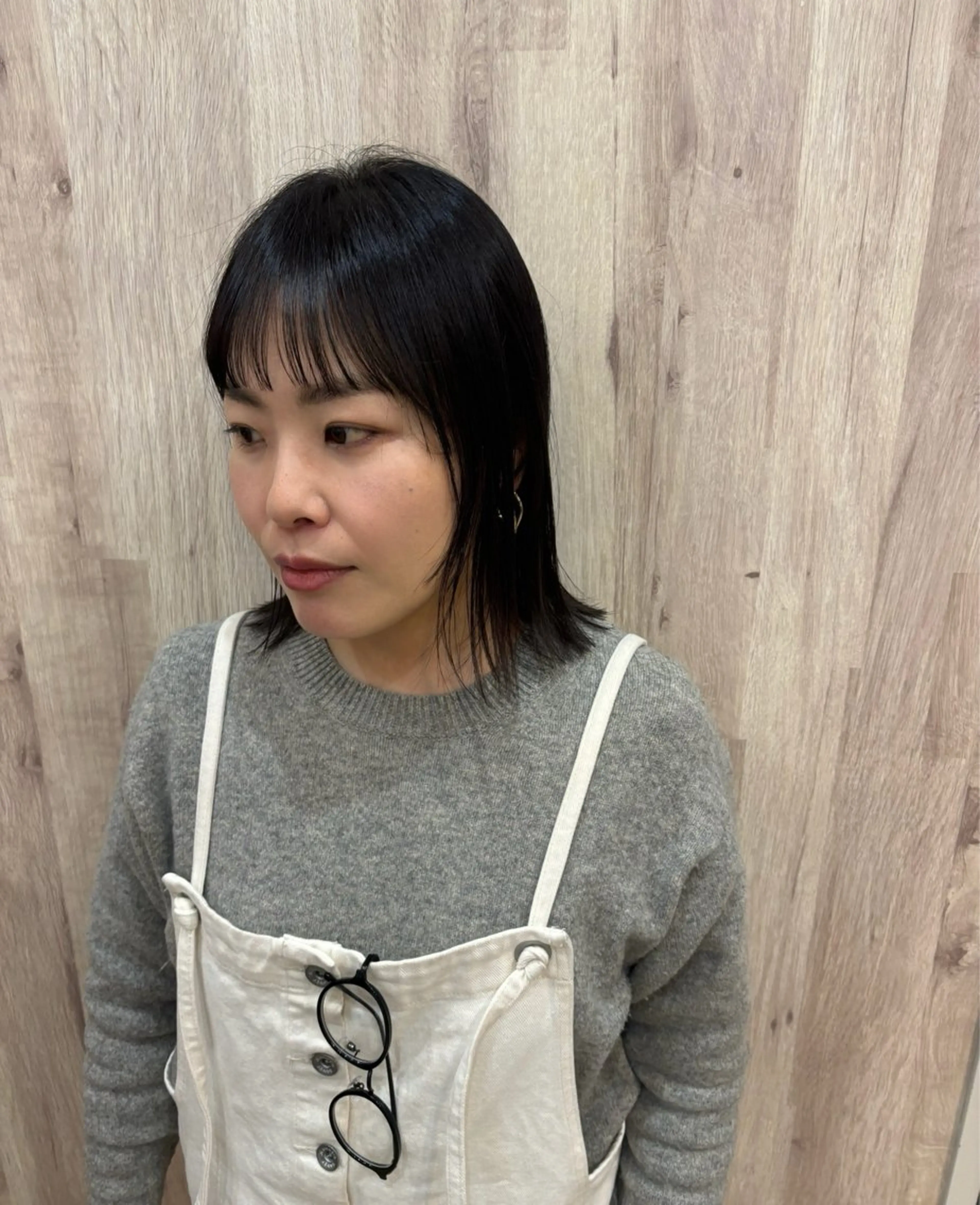 ミディアム 竹村 恵功代のヘアスタイル