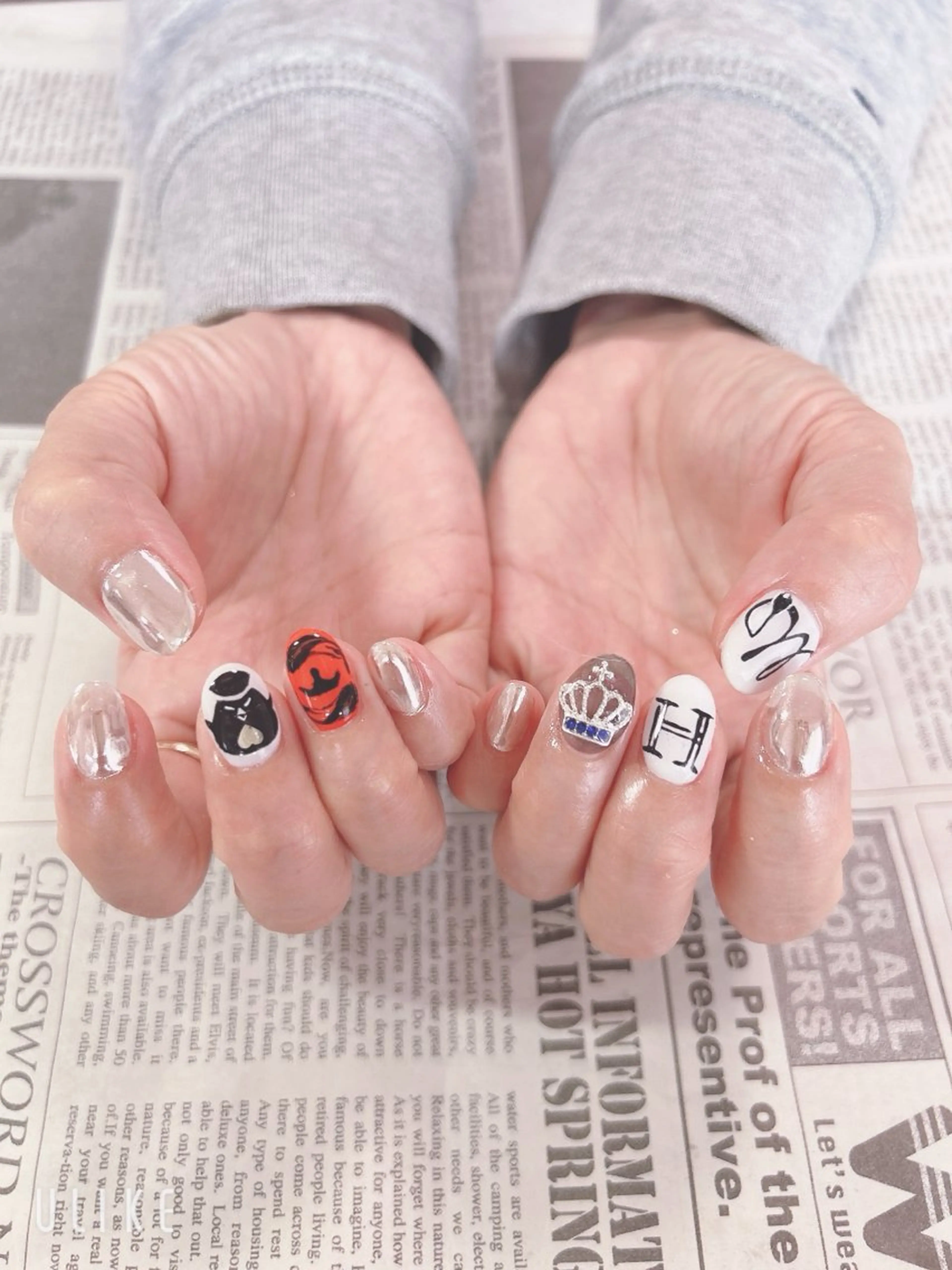 ネイル ハンドネイル ハンドケア 森山 舞のネイルデザイン