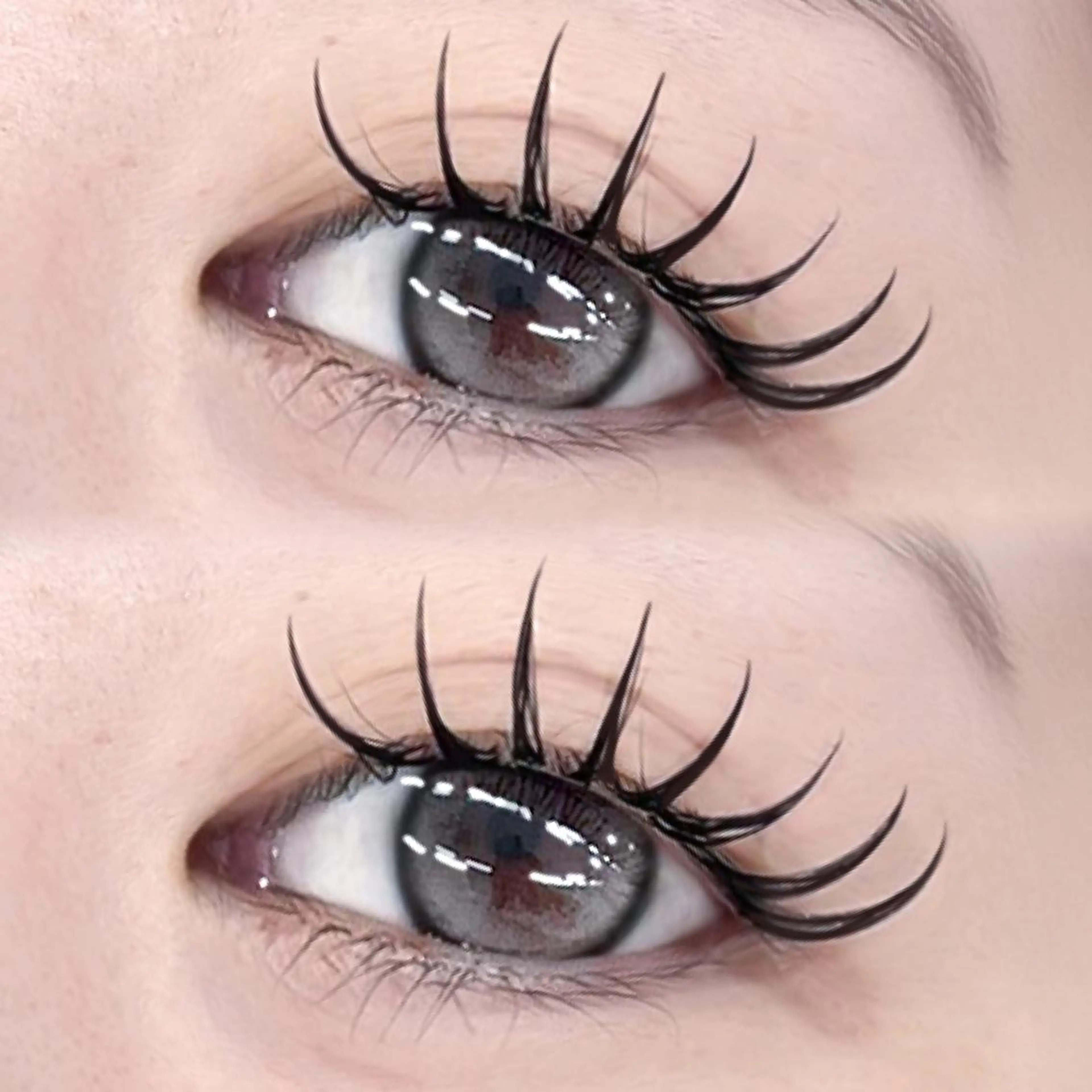 マツエク・マツパ モデル💗 梅田茶屋町研修所のマツエク・マツパデザイン