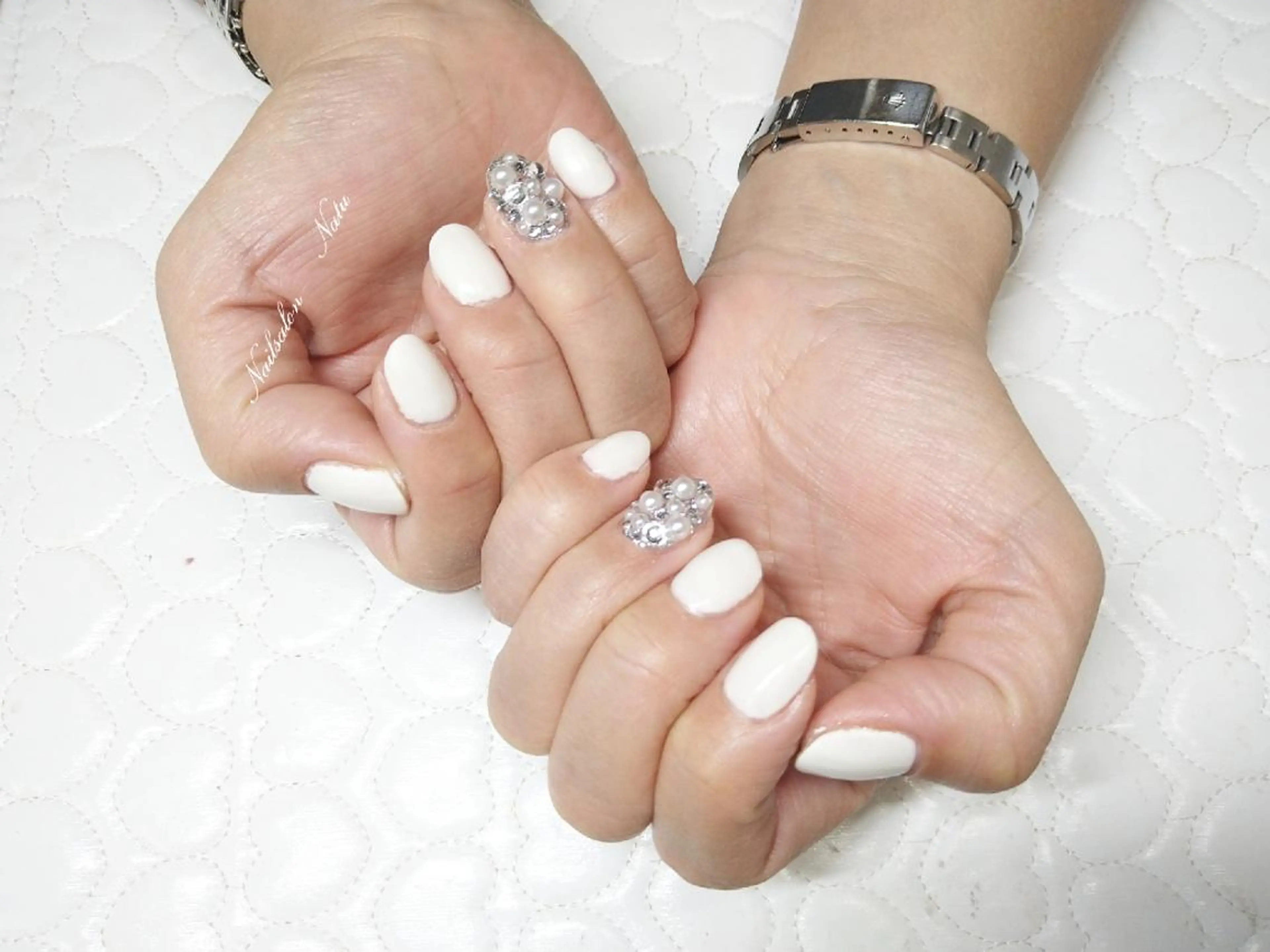 ネイル マットネイル ハンドネイル nailsalon　 Natuのネイルデザイン