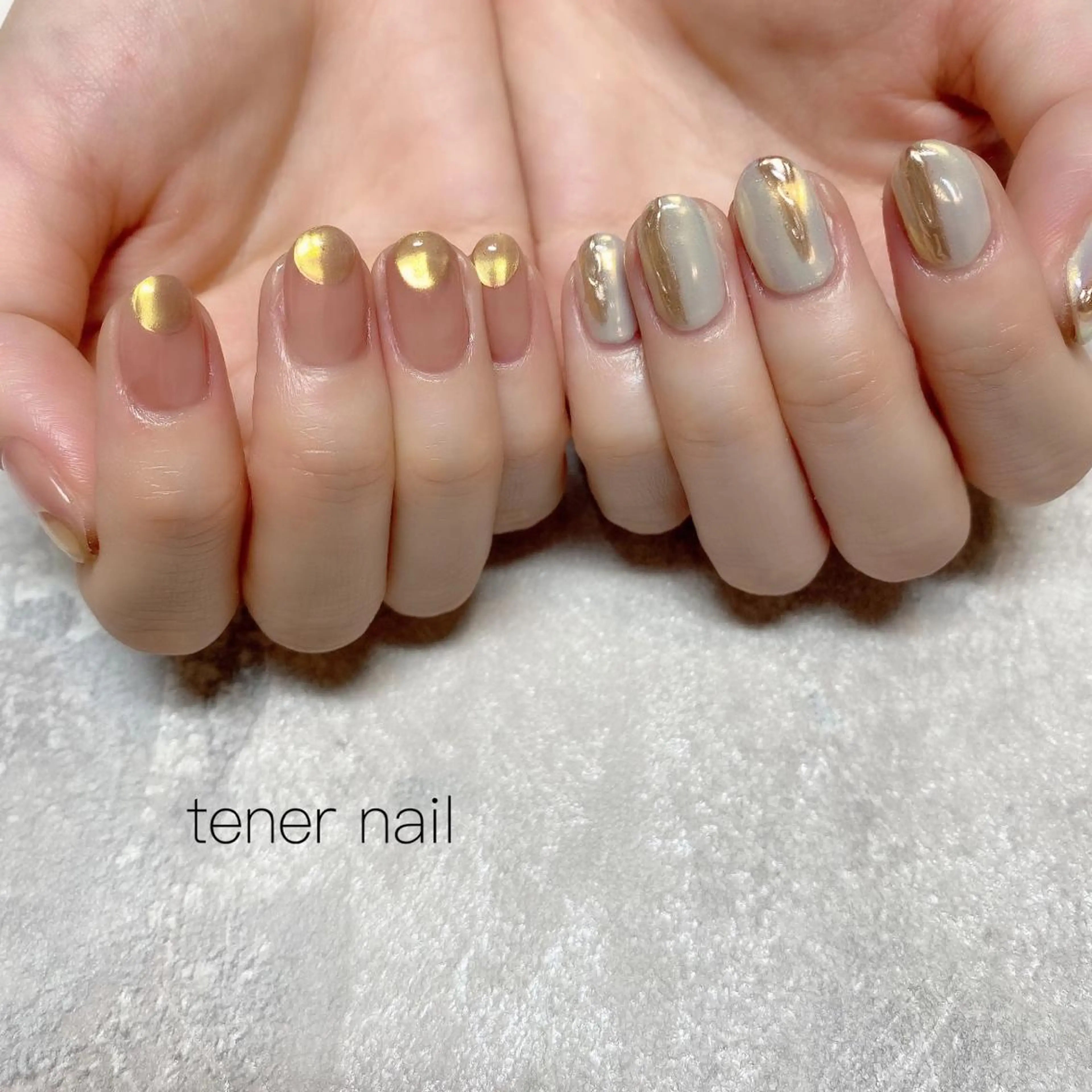 ネイル ニュアンスネイル テネルネイル tener nailのネイルデザイン