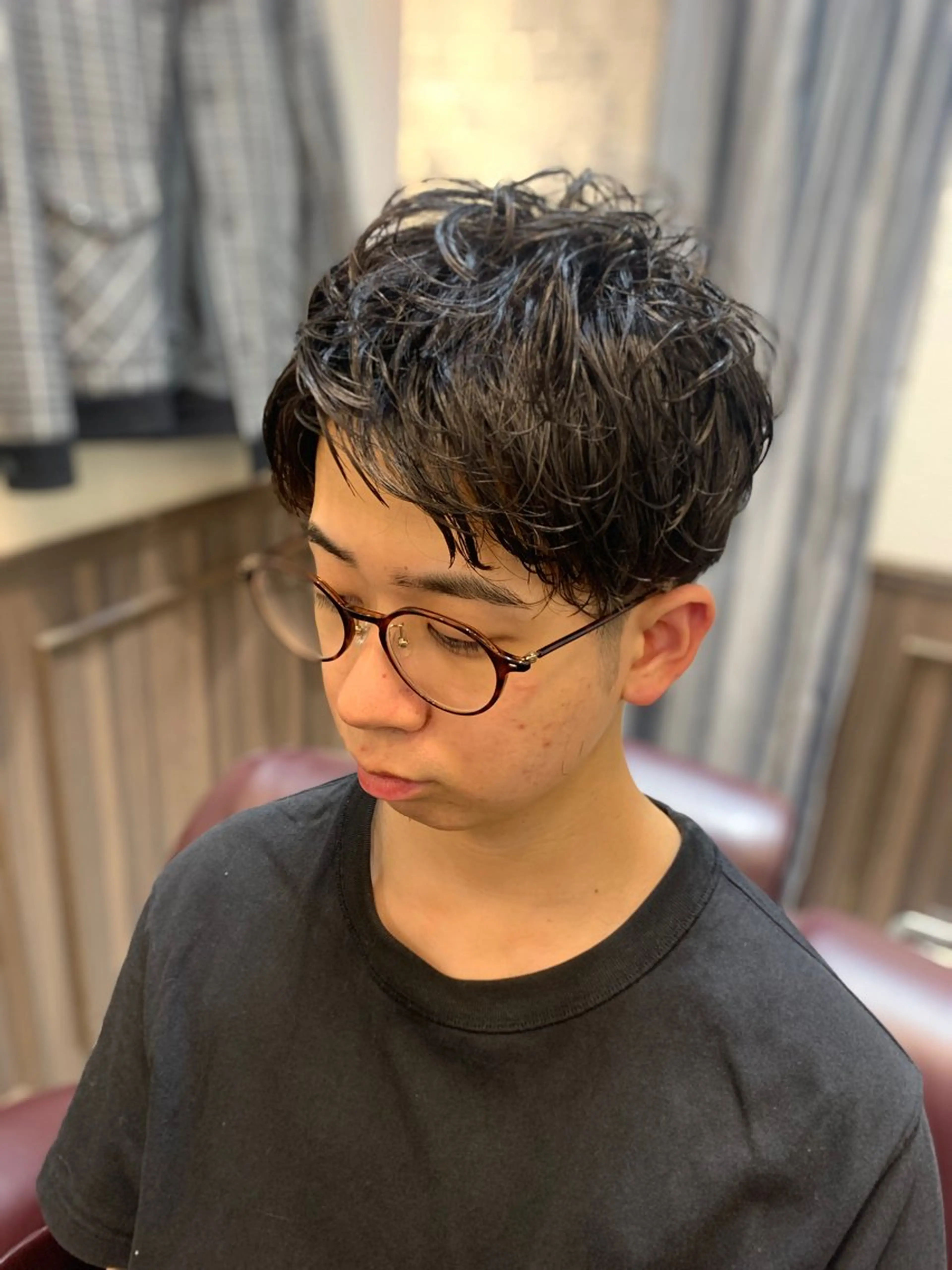 メンズ フリーランス理美容師 いさかのヘアスタイル