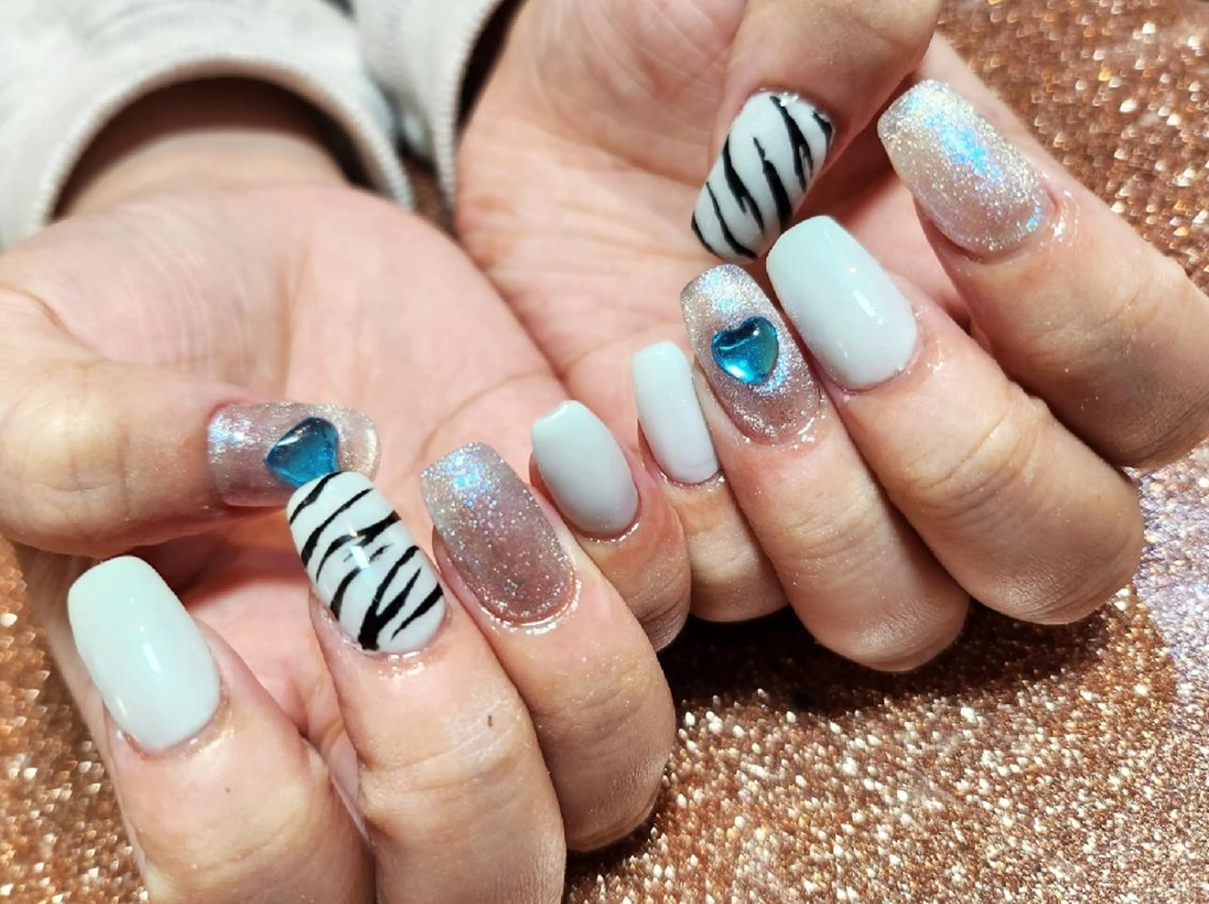 ネイル ハンドネイル 💜bora .のネイルデザイン